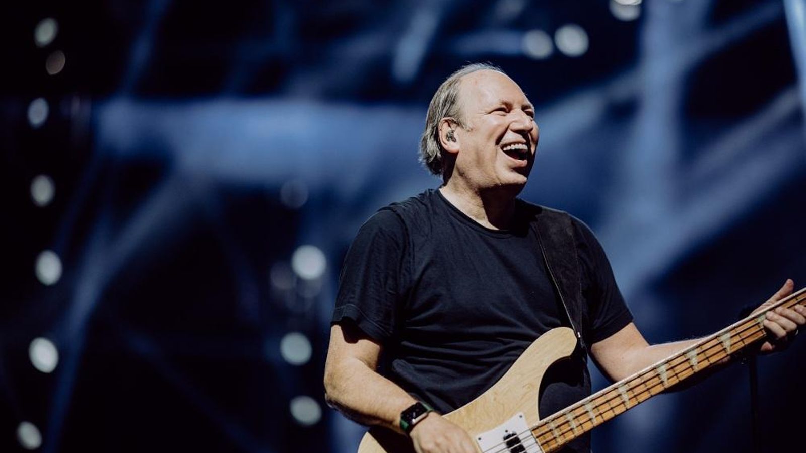 Hans Zimmer en uno de sus espectaculares conciertos.