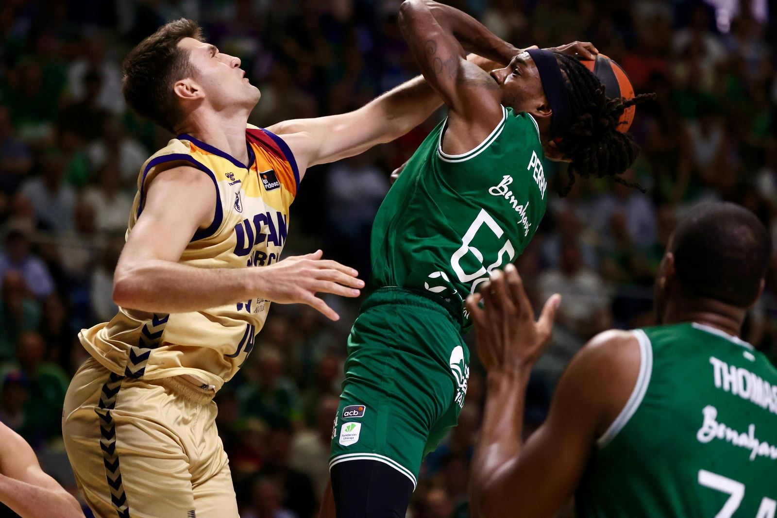 El Unicaja -UCAM Murcia, en fotos