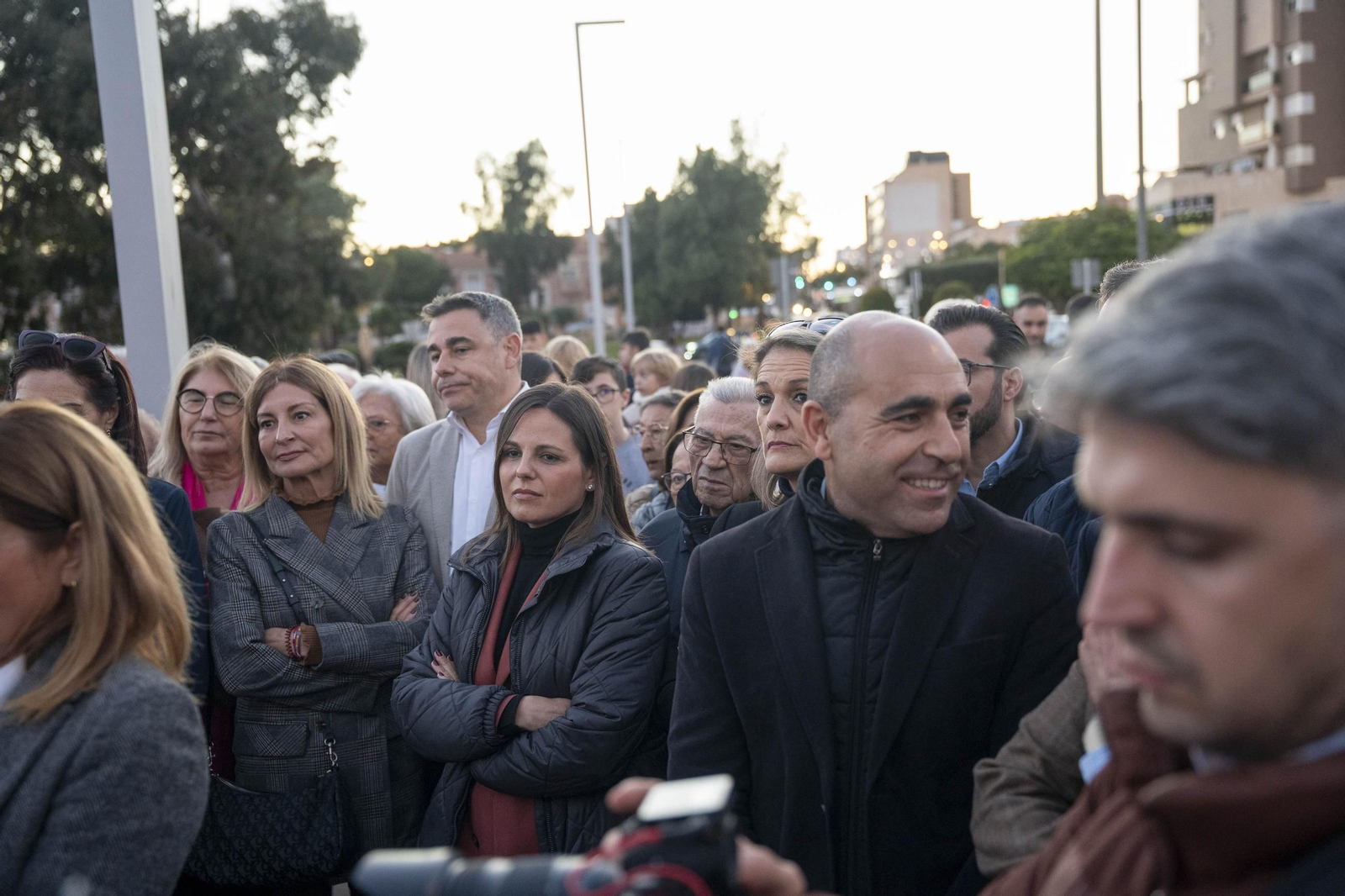 Las imágenes de la inauguración de la primera fase de la adecuación de la Rambla San Antonio de Aguadulce