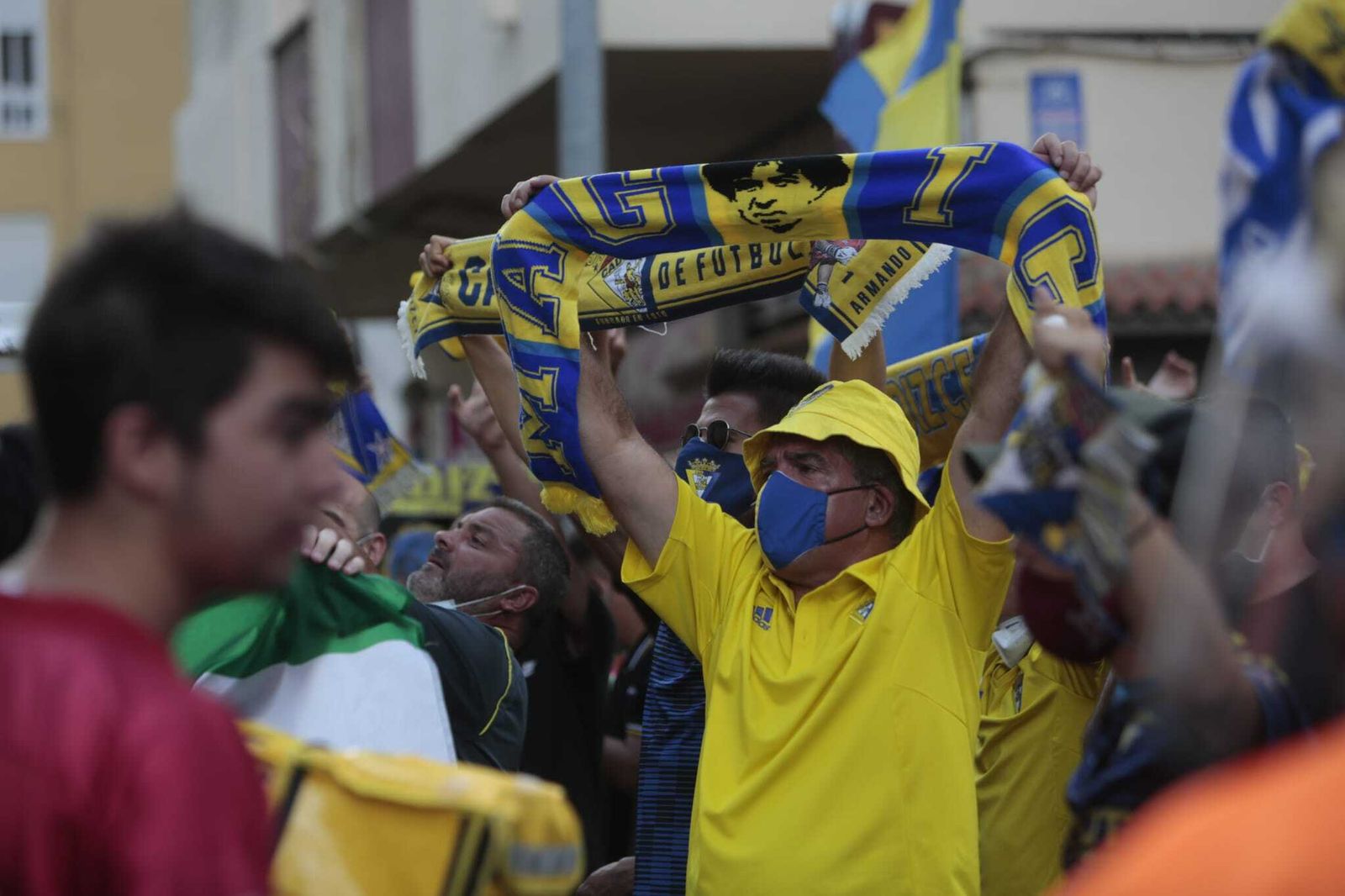 Las imágenes de la previa en los alrededores de Carranza
