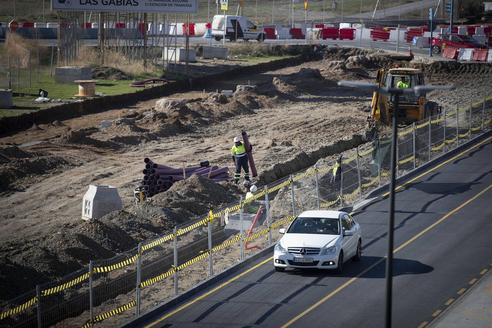 Parada San Cayetano en Churriana de la Vega