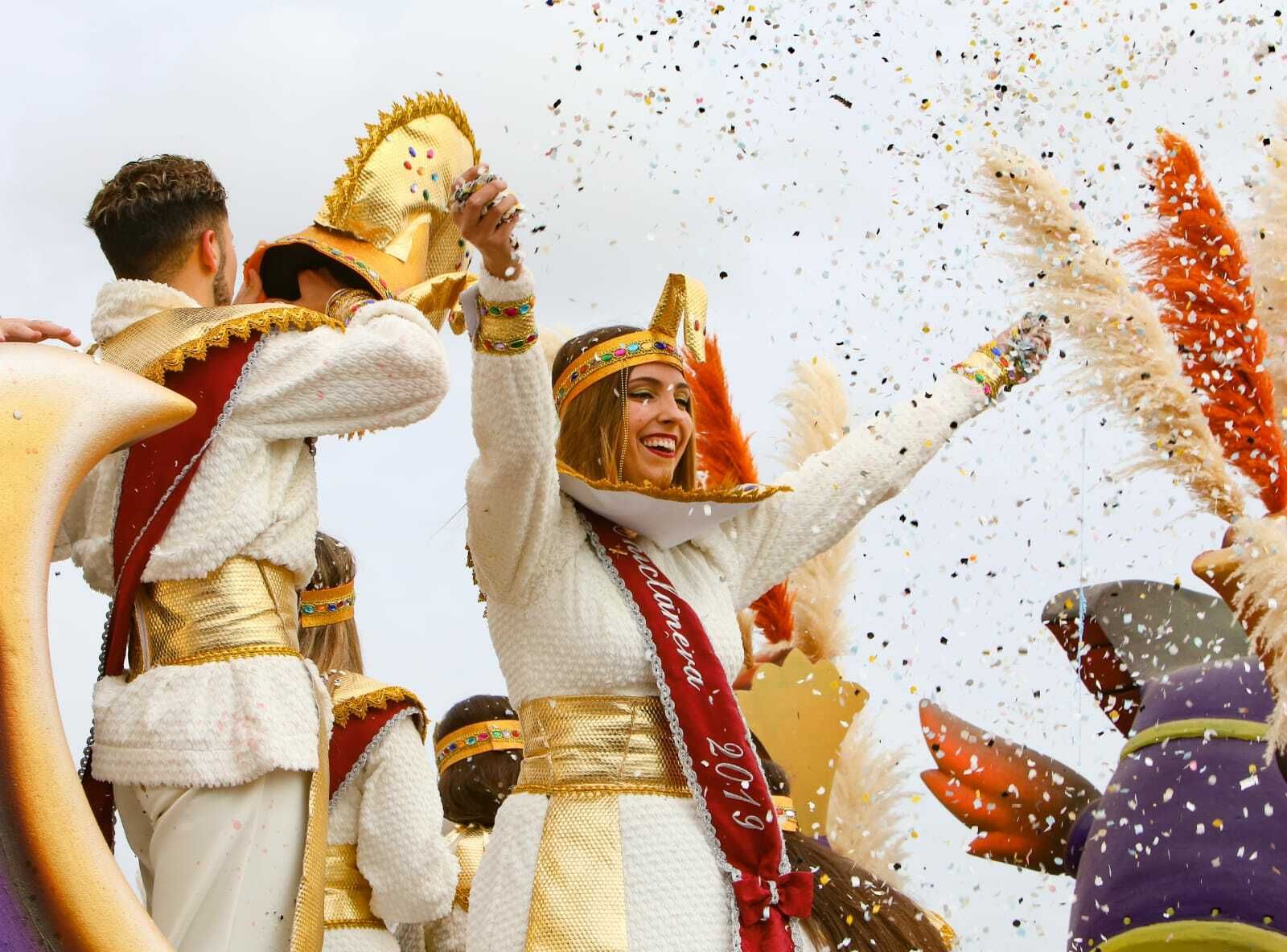 Imágenes de la Cabalgata del Humor en Chiclana