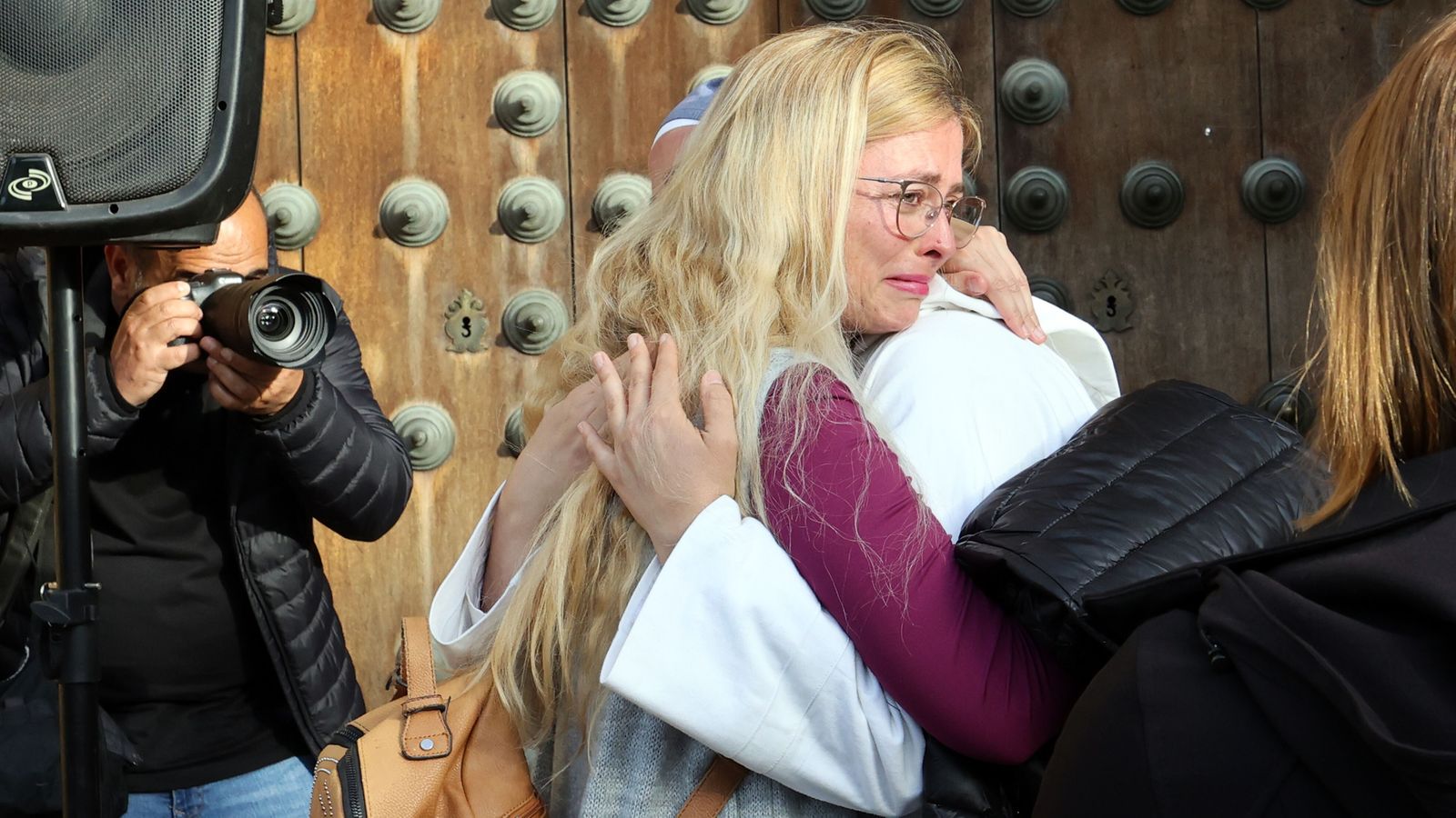 Despedida a las hermanas de Belén, que este pasado mes de marzo se marcharon de la Cartuja tras 22 años en el monasterio.