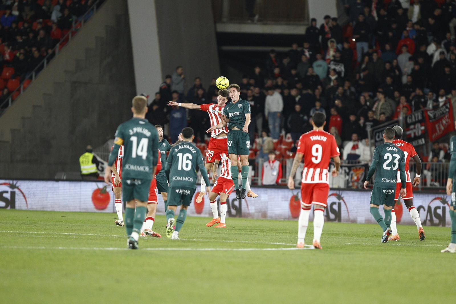 Las fotos del partido U.D.Almería-S.D. Huesca