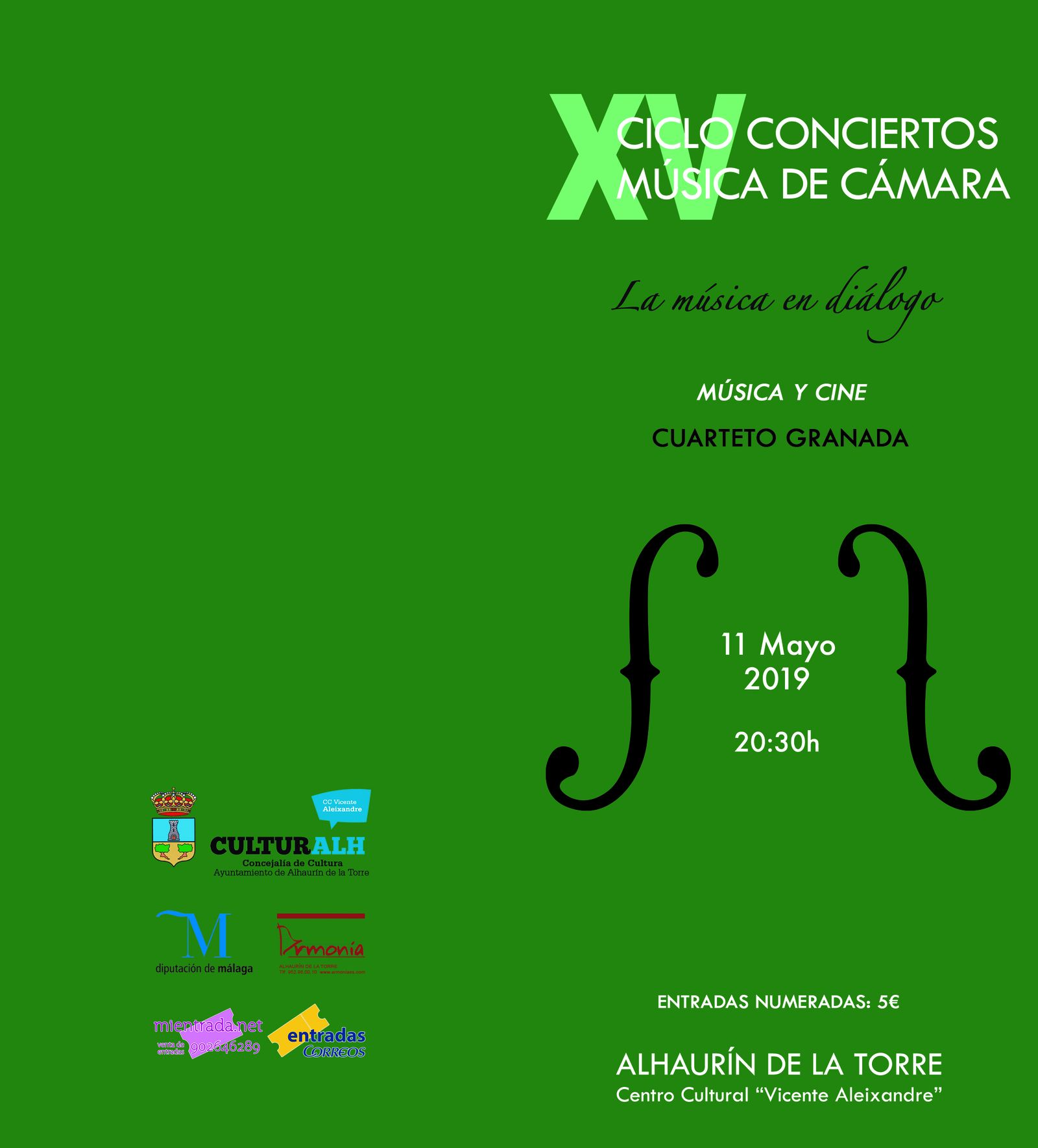 XV Ciclo de Conciertos de Música de Cámara.