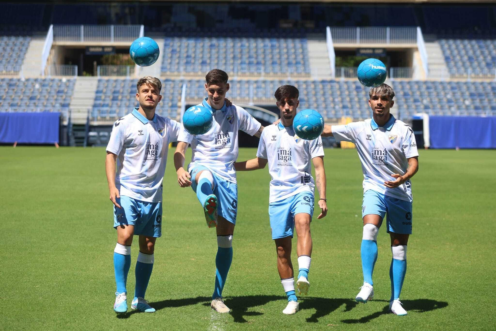 Dani Lorenzo, Roberto, Larrubia y Kevin