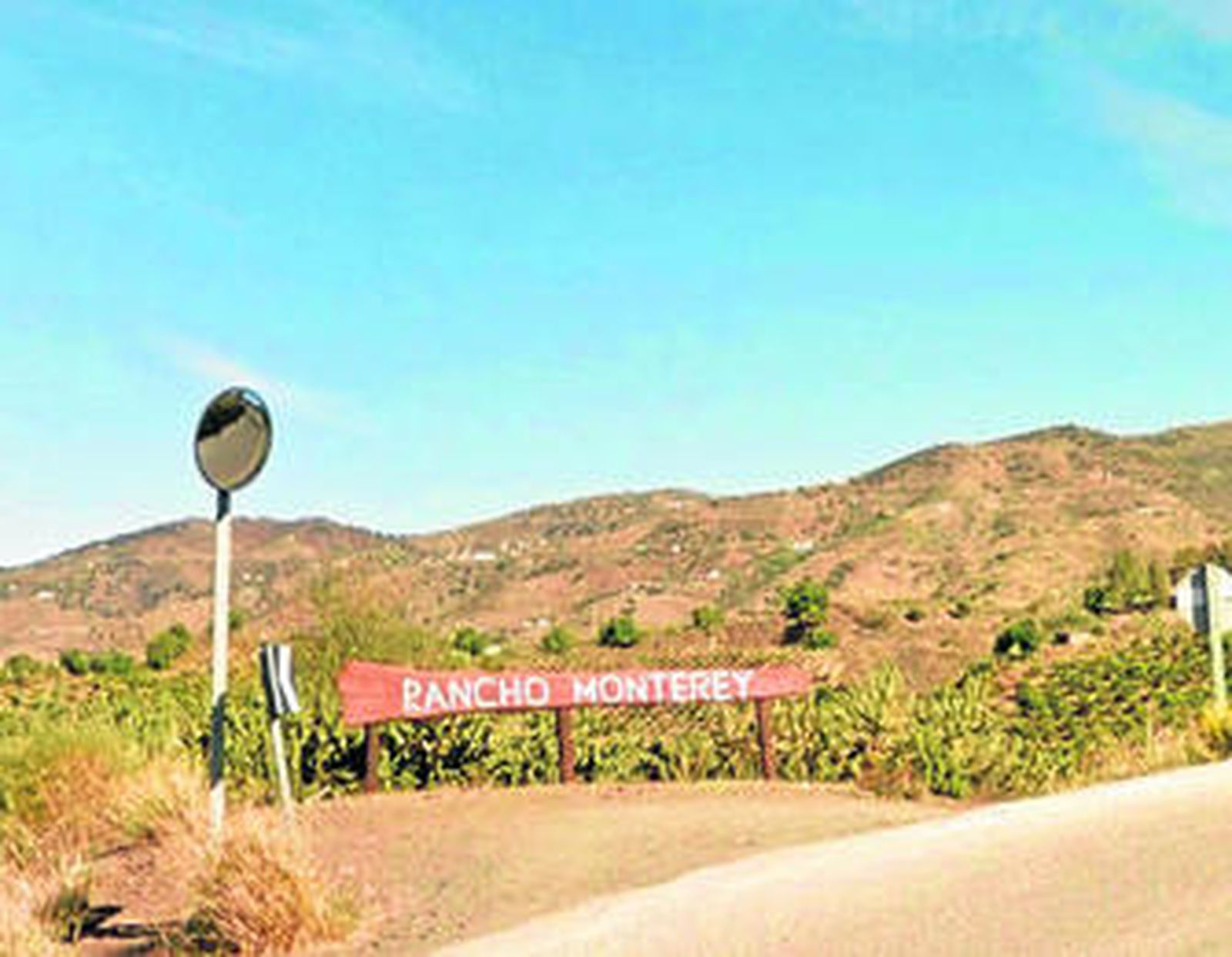 Los terrenos de la finca.