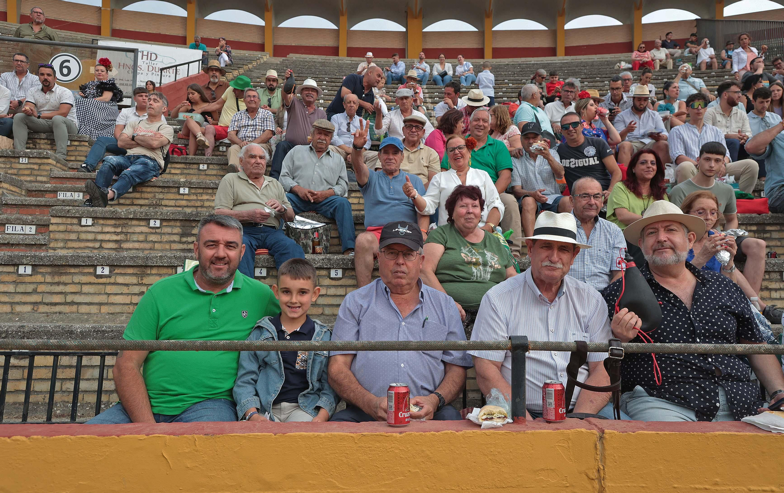Búscate durante la novilla del miércoles de la Feria Real de Algeciras 2024