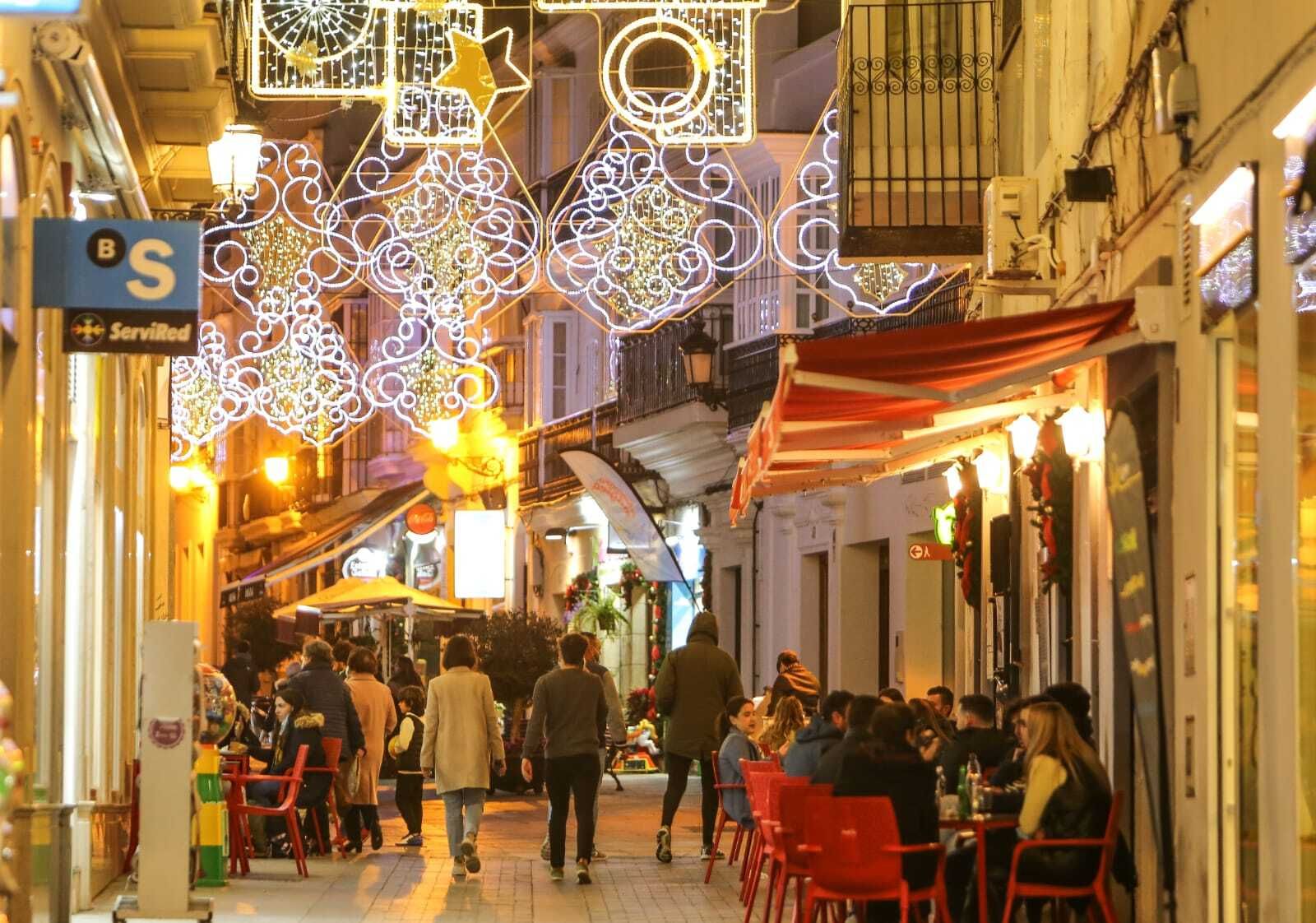 Alumbrado extraordinario de las fiestas en Chiclana