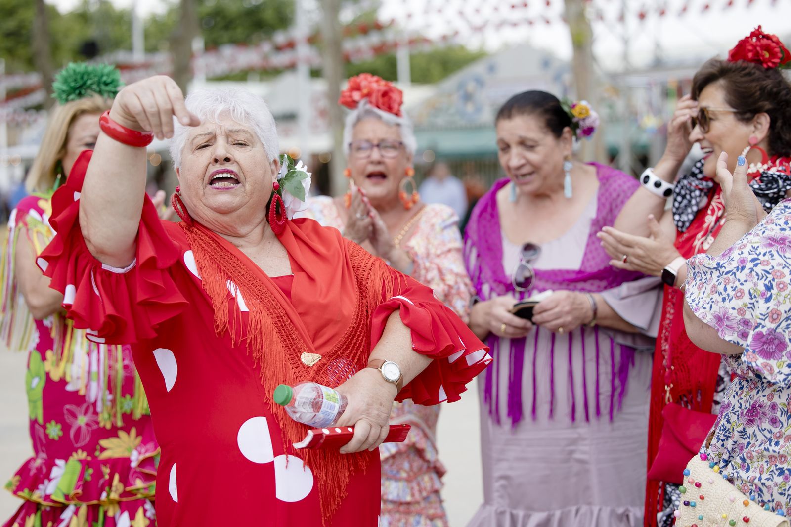 Primer día de la feria del Puerto de Santa María en imágenes