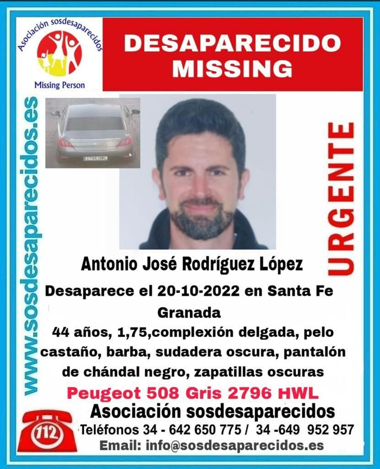 Cartel con información relevante