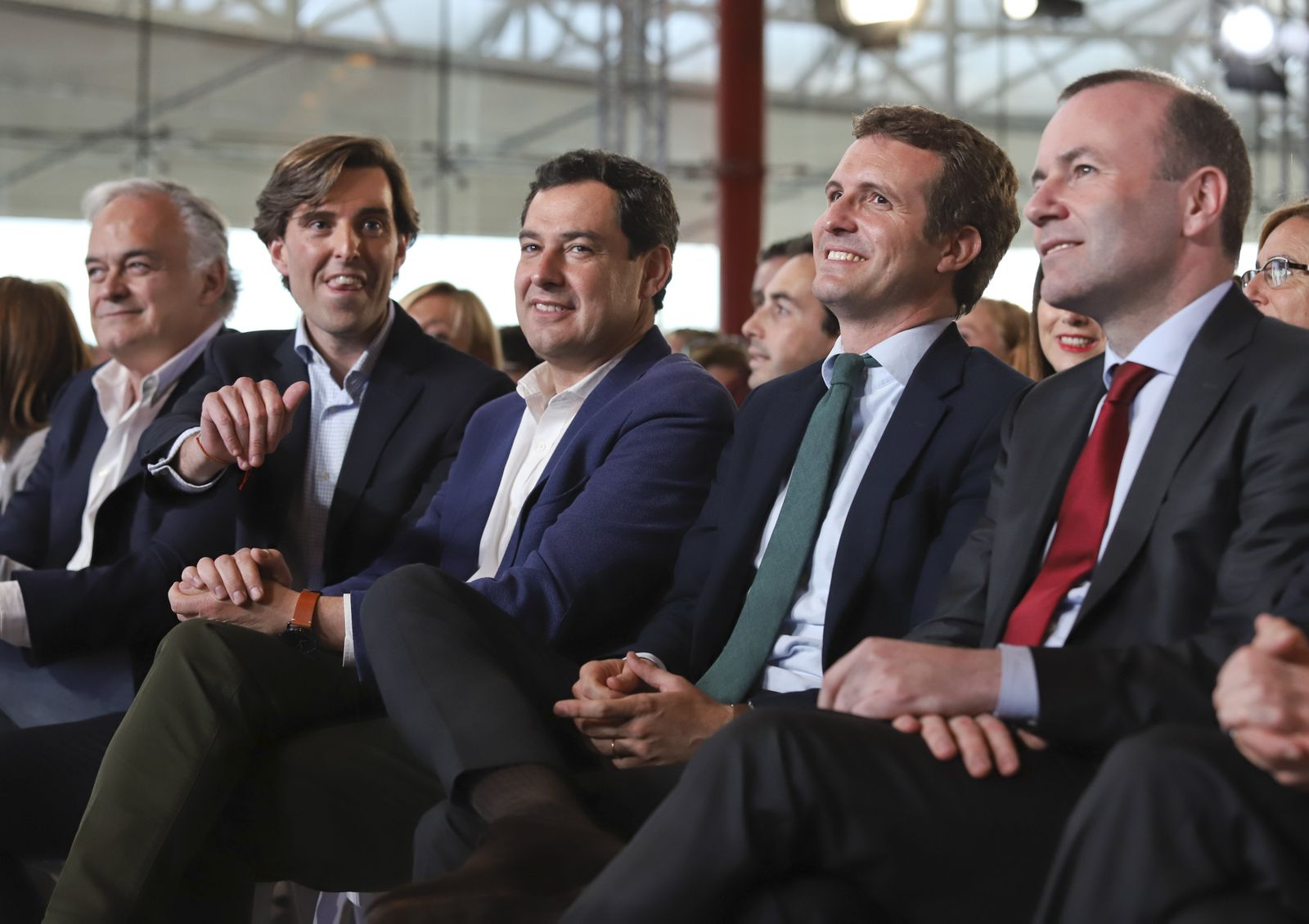 Las fotos del mitin de Pablo Casado en Málaga