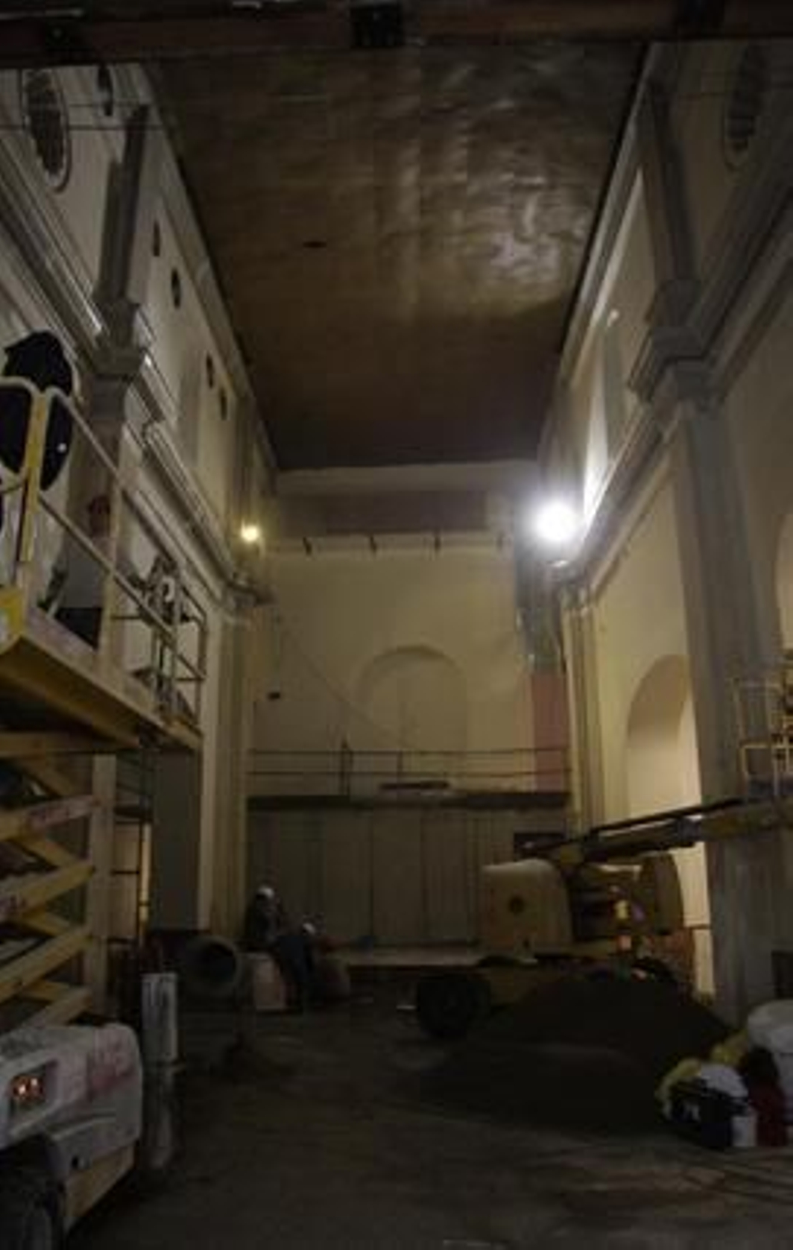 Las actuaciones llevadas a cabo en el edificio triplicarán el espacio de la Capilla.

Foto: Victoria Hidalgo