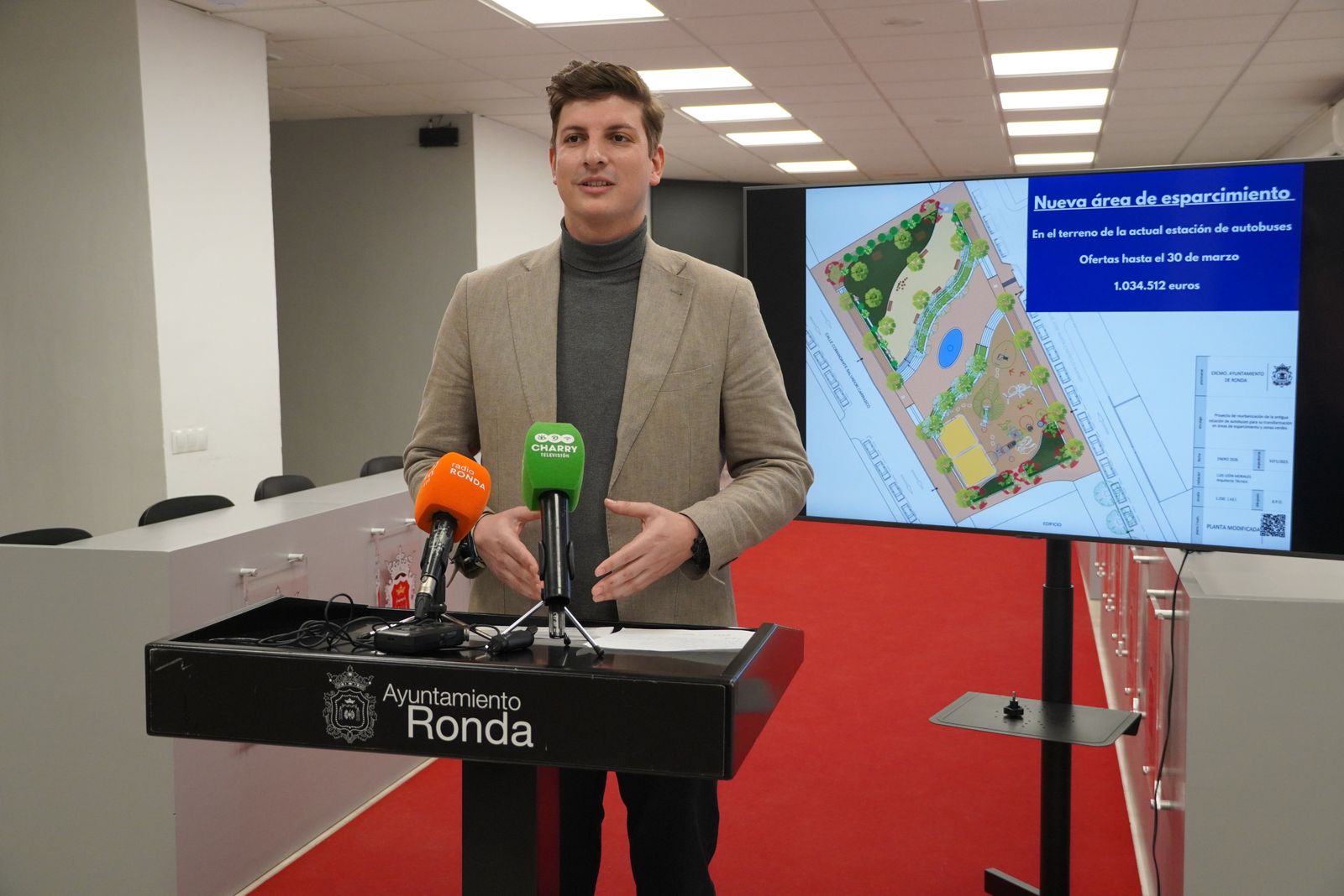 Jorge Fernández, delegado municipal de Contratación.