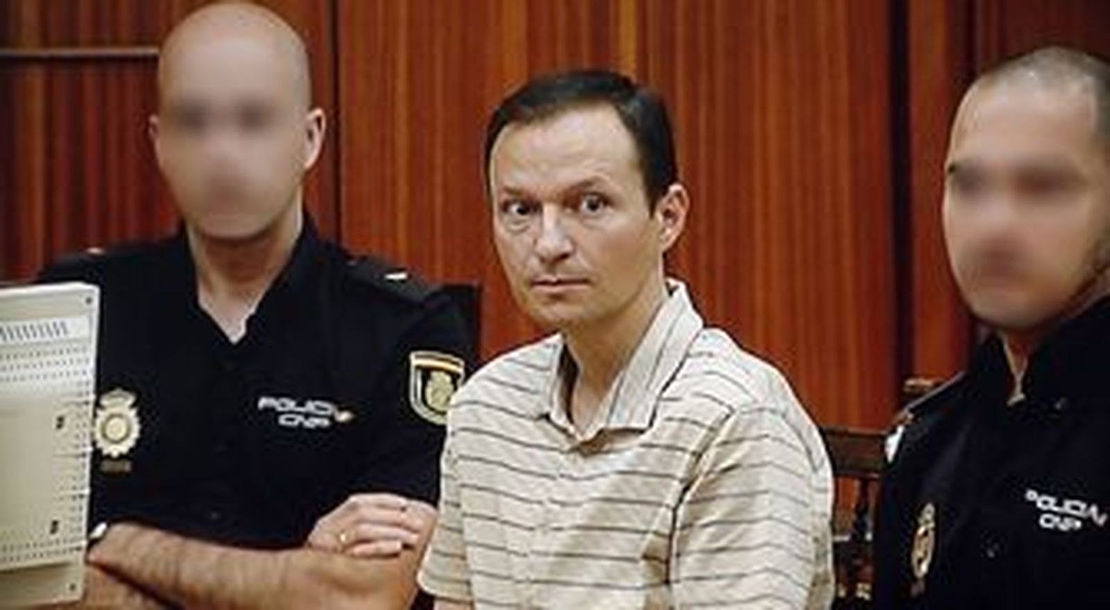 José Bretón, hace un año, durante la celebración de la vista oral por el asesinato de sus hijos.