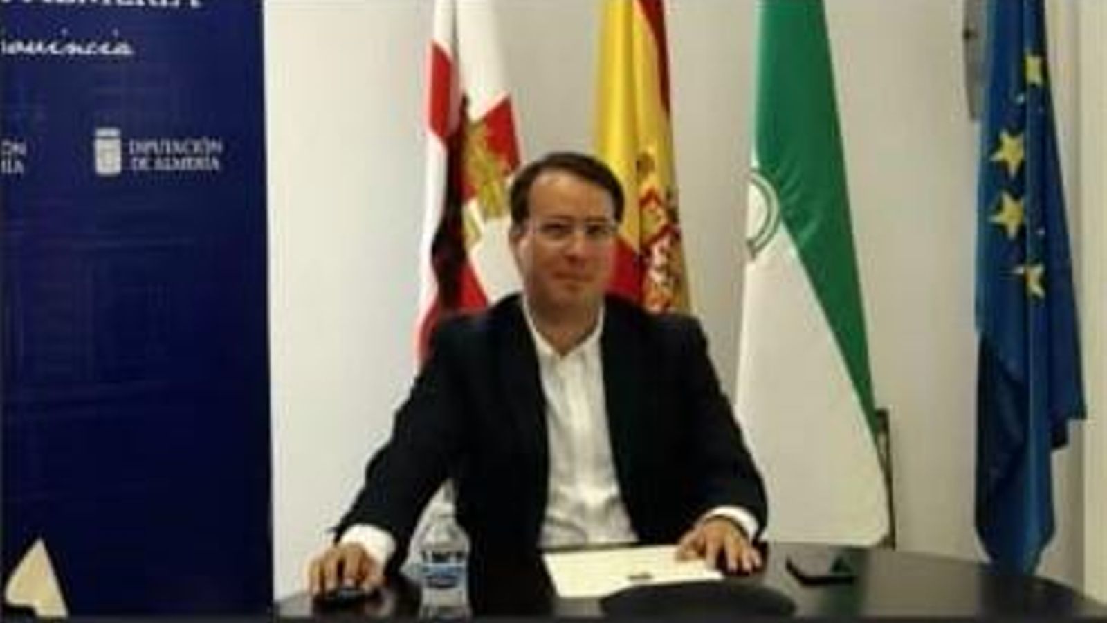 Fernando Giménez, portavoz de la Diputación Provincial de Almería