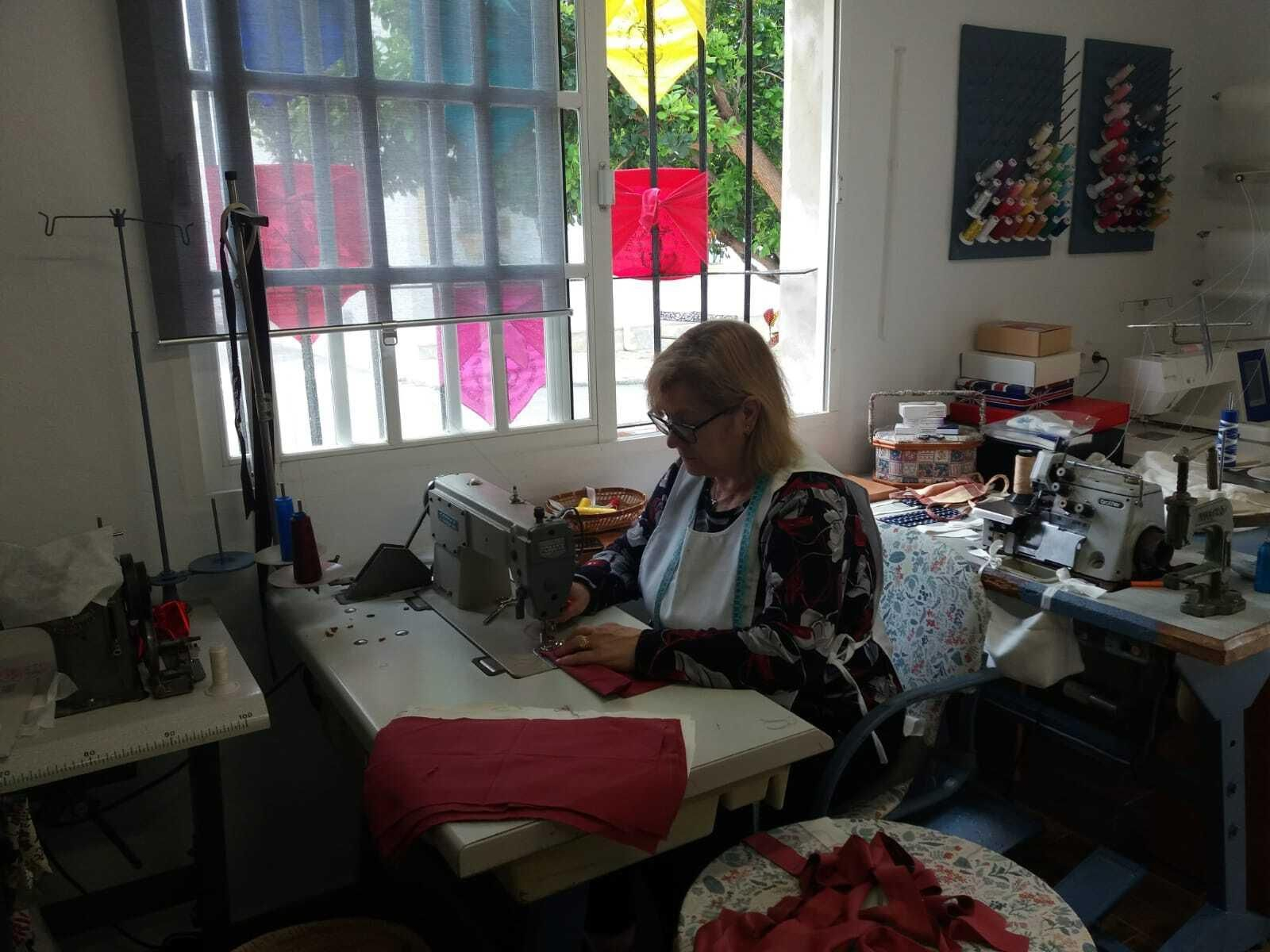 Las costureras de Mascarillas Algeciras