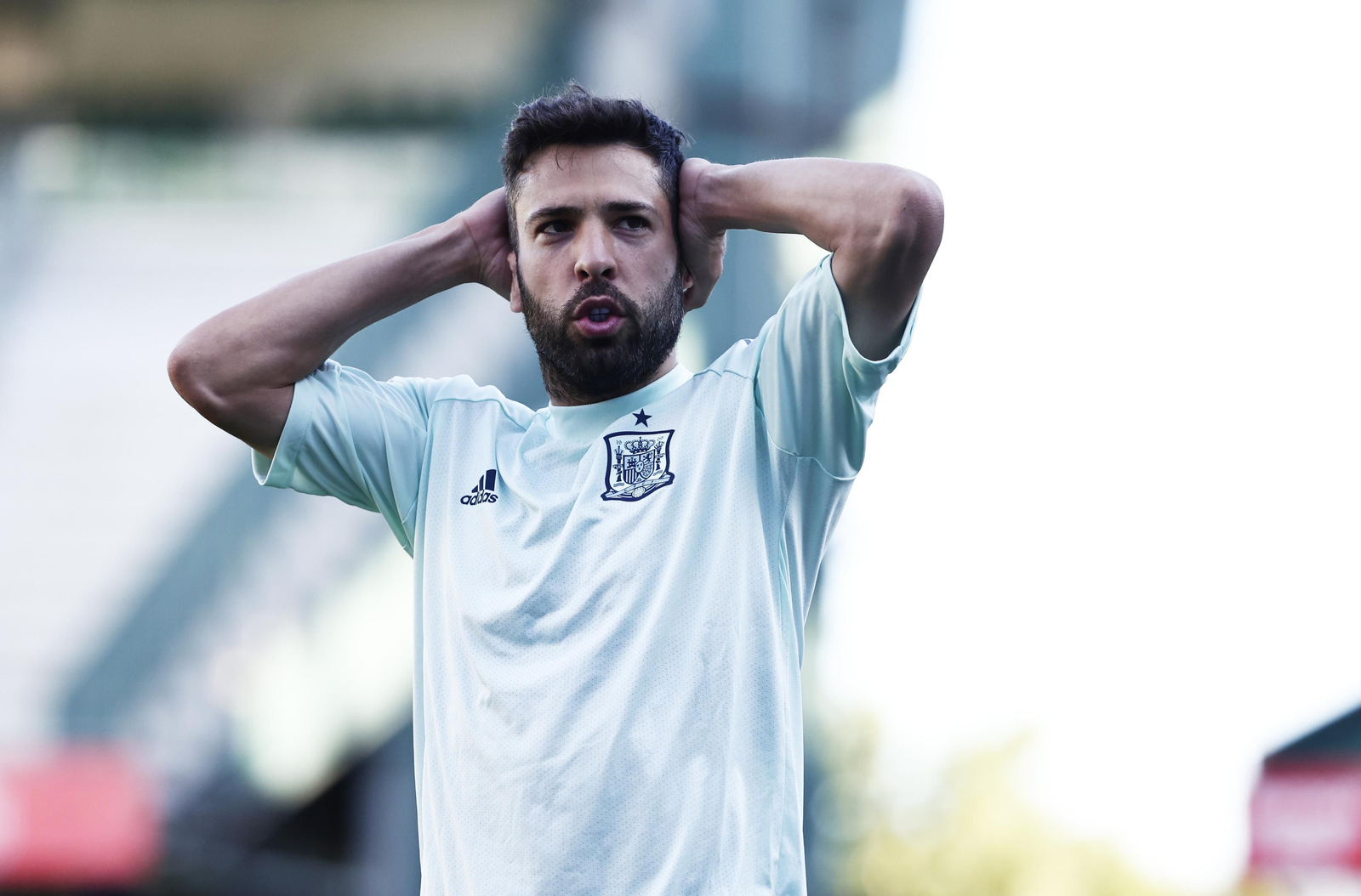 Las imágenes de la selección española en Sevilla