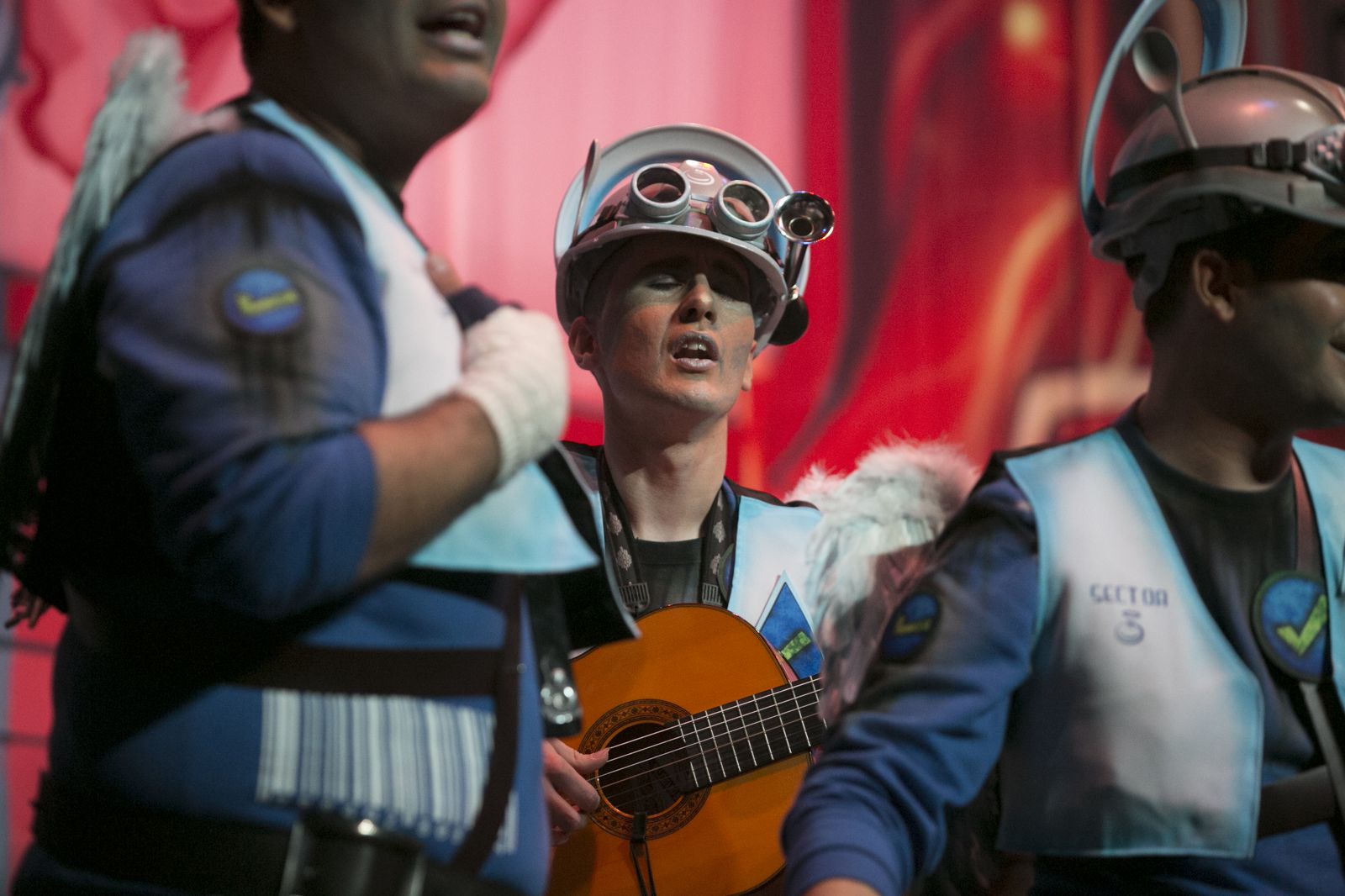 Comparsa 'Los cabezaloca', de Alcalá de Guadaíra (Sevilla)