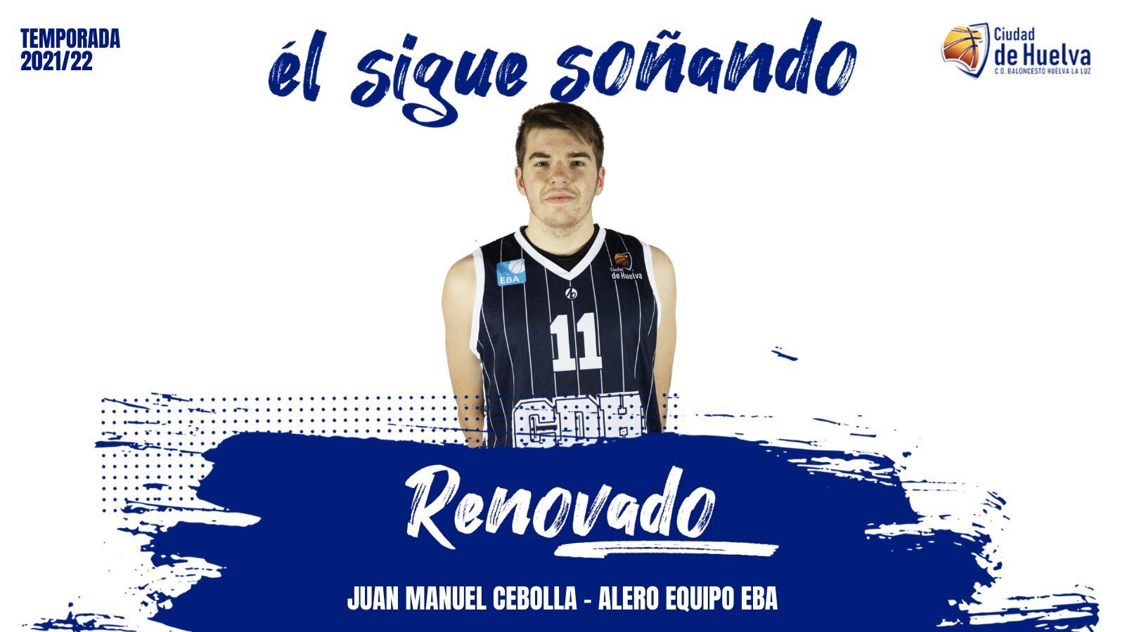 Juanma Cebolla cumplirá su segunda temporada en el CDH.