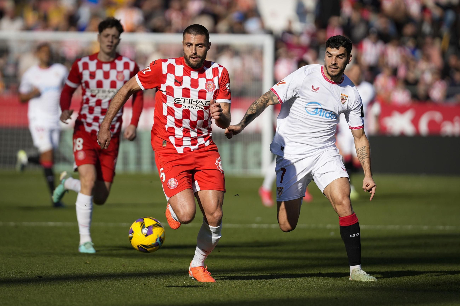 Las fotos del Girona - Sevilla