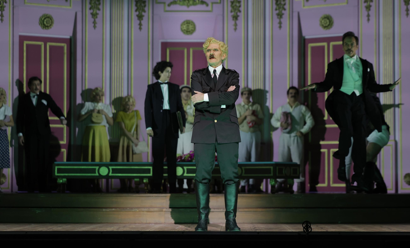 Ensayo general de la ópera 'Ariadne auf Naxos', todas las fotos