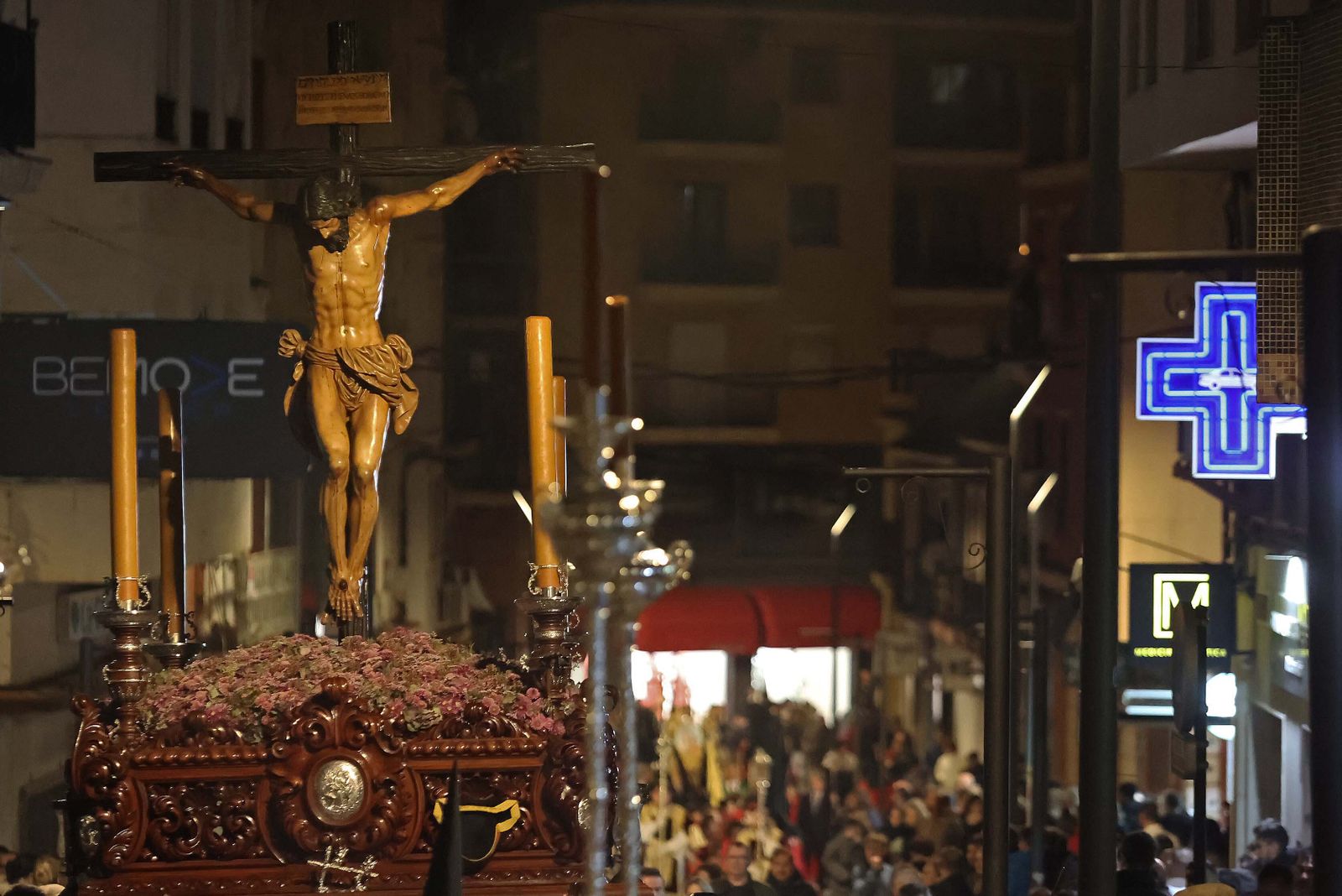 Fotos del Miércoles Santo en Algeciras: Ecce Homo y Buena Muerte
