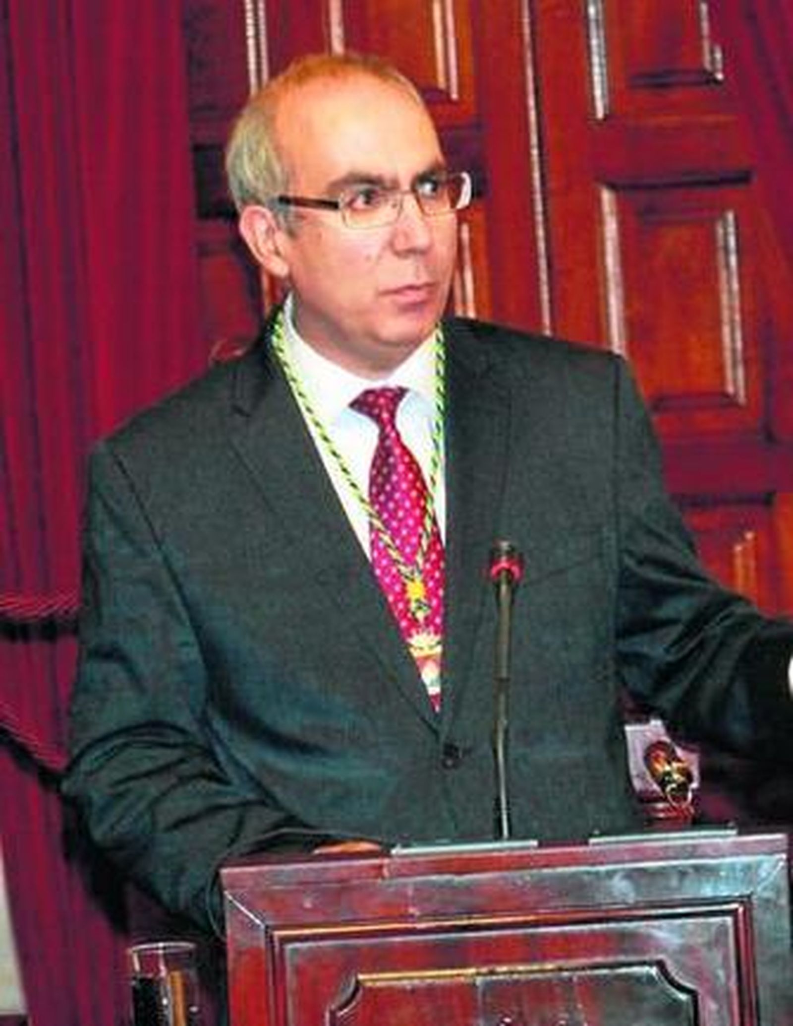 Pedro Moreno Brenes, ayer.