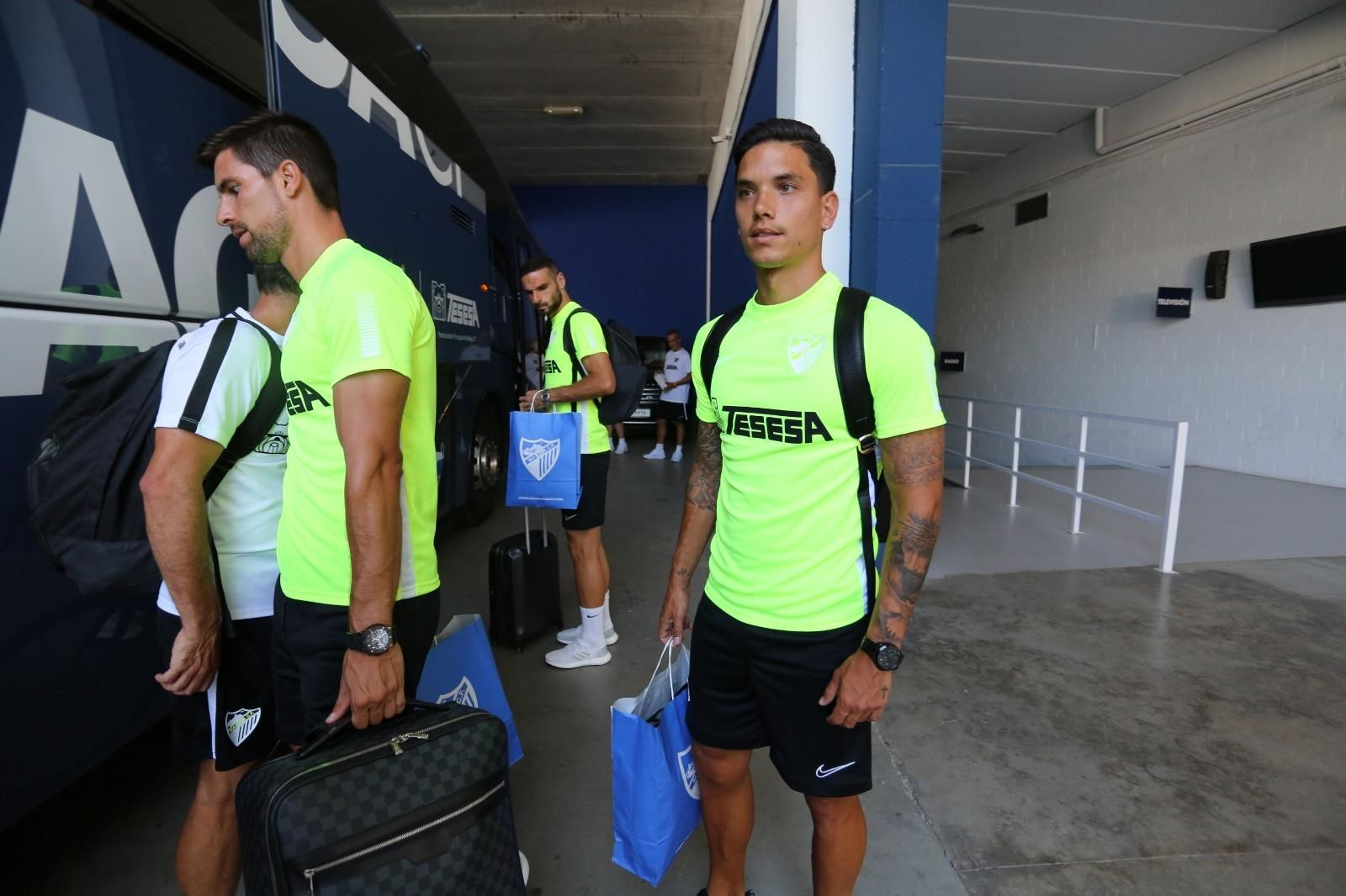 La fotos de la salida del Málaga CF a Estepona