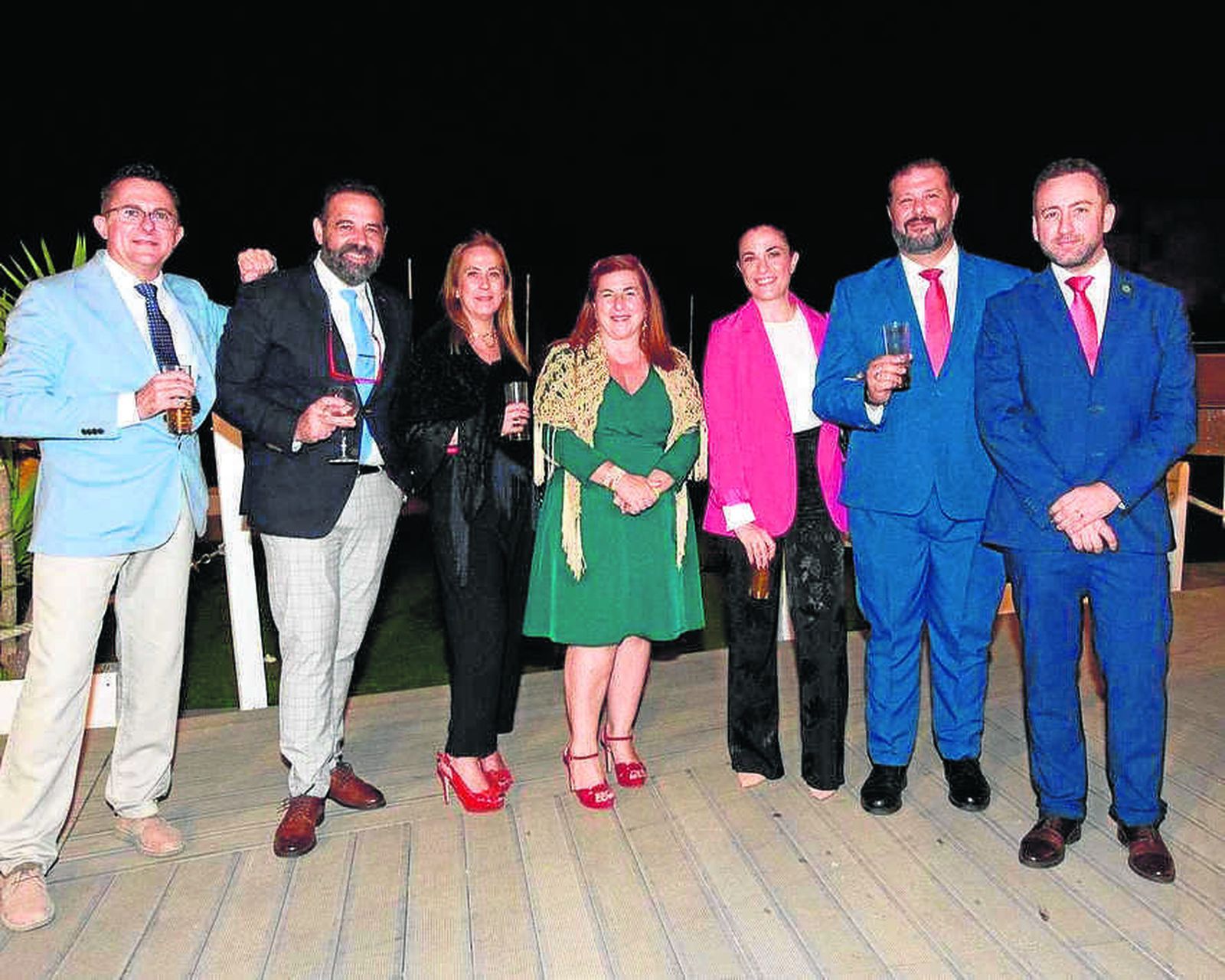 Manuel Torres, Juan Antonio Prieto, Isabel Álvarez, Ana Sonia Martín, Beatriz Álvarez, José Ramos Moriano y Diego Rodríguez Menacho.