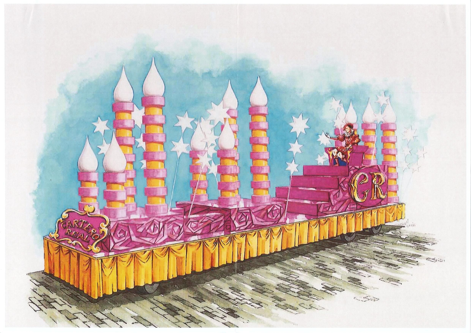 Así son las carrozas de la Cabalgata de Reyes de Cádiz 2023