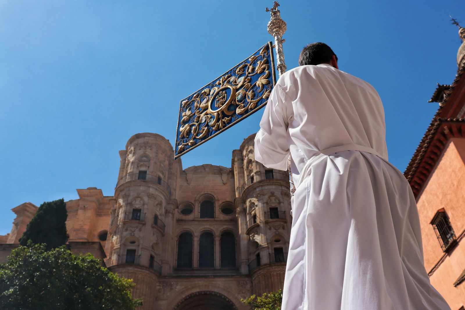 La imágenes de la procesión del Corpus Christi este domingo en Málaga