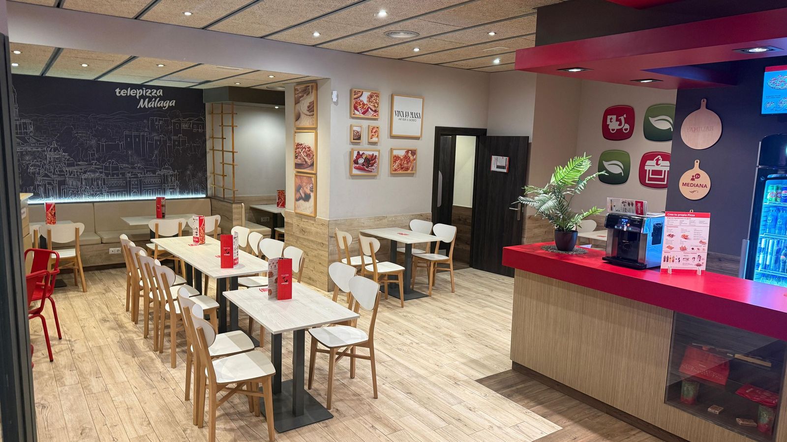 Instalaciones de Telepizza en Málaga