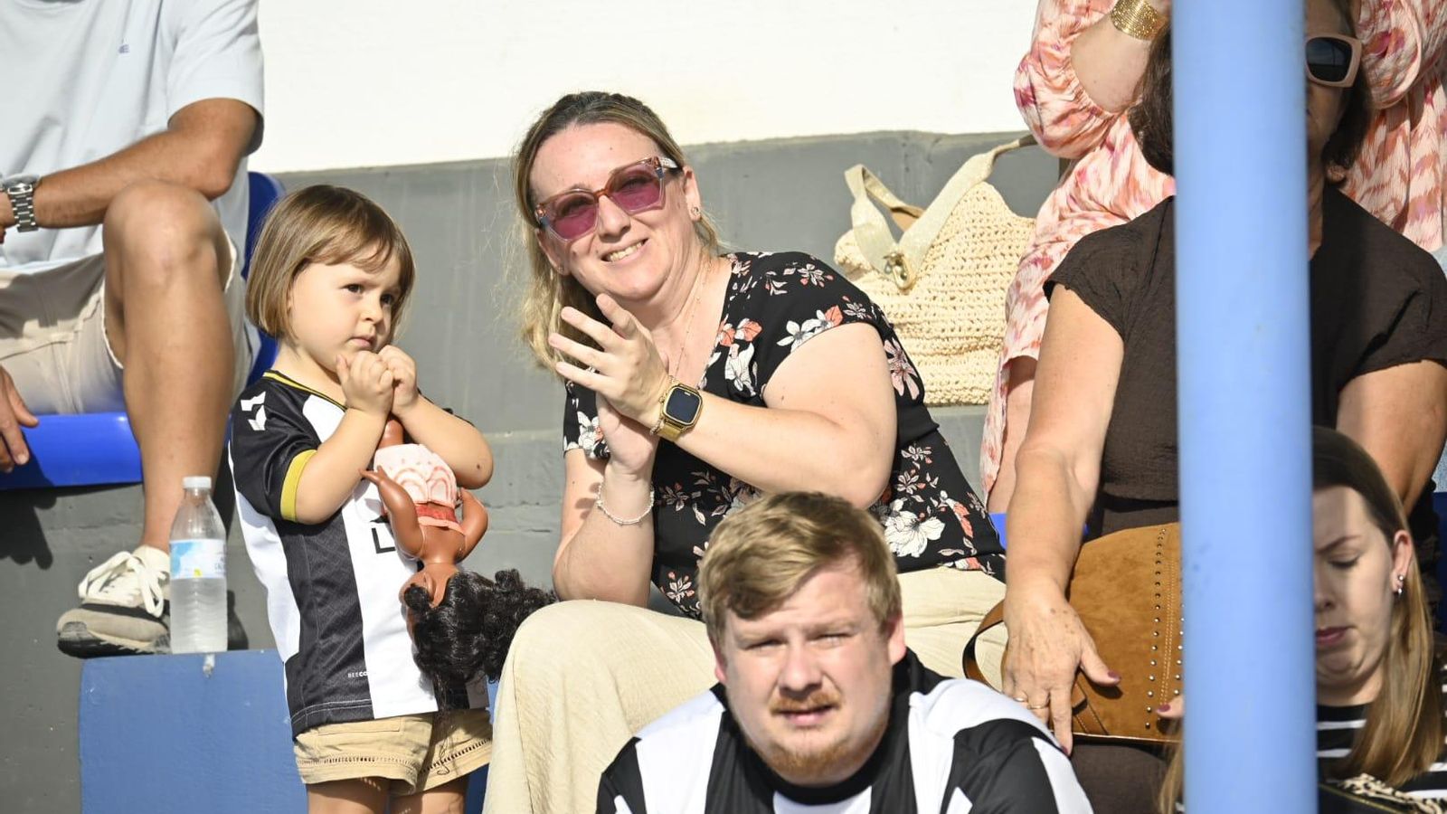 La afición albinegra volvió a desplazarse fuera para ver a su equipo