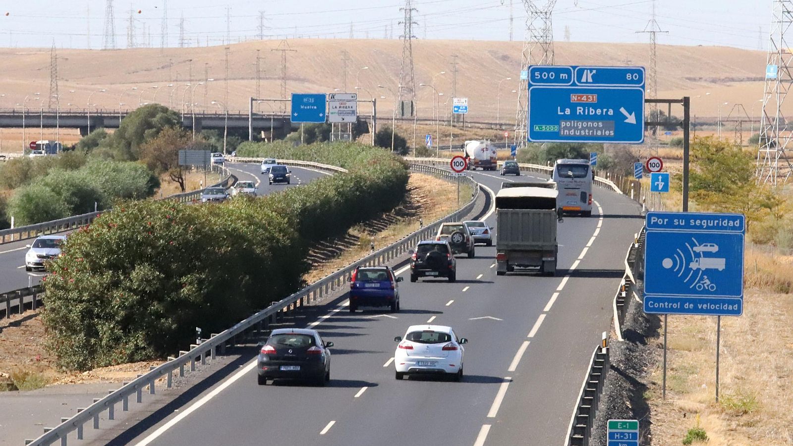 Tercer carril A-49 Huelva-San Juan del Puerto: 100.000 euros.