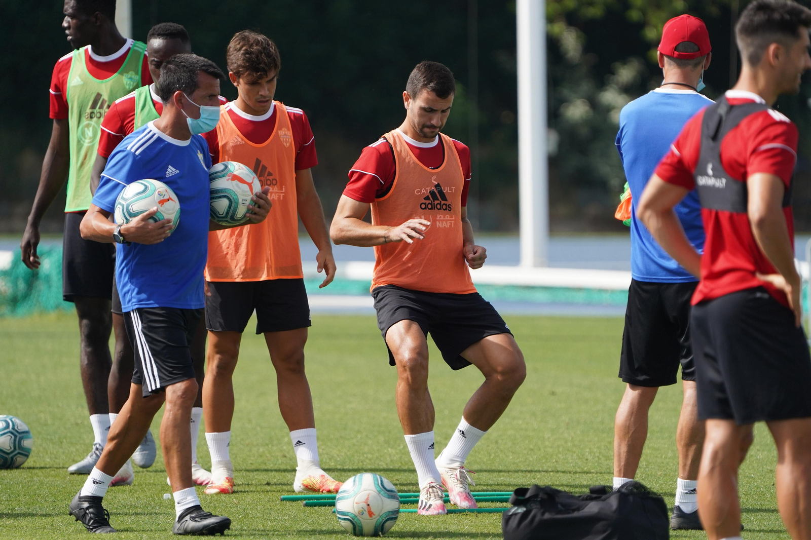 Juan Muñoz está ofreciendo un gran rendimiento este curso, bien de inicio o desde el banquillo
