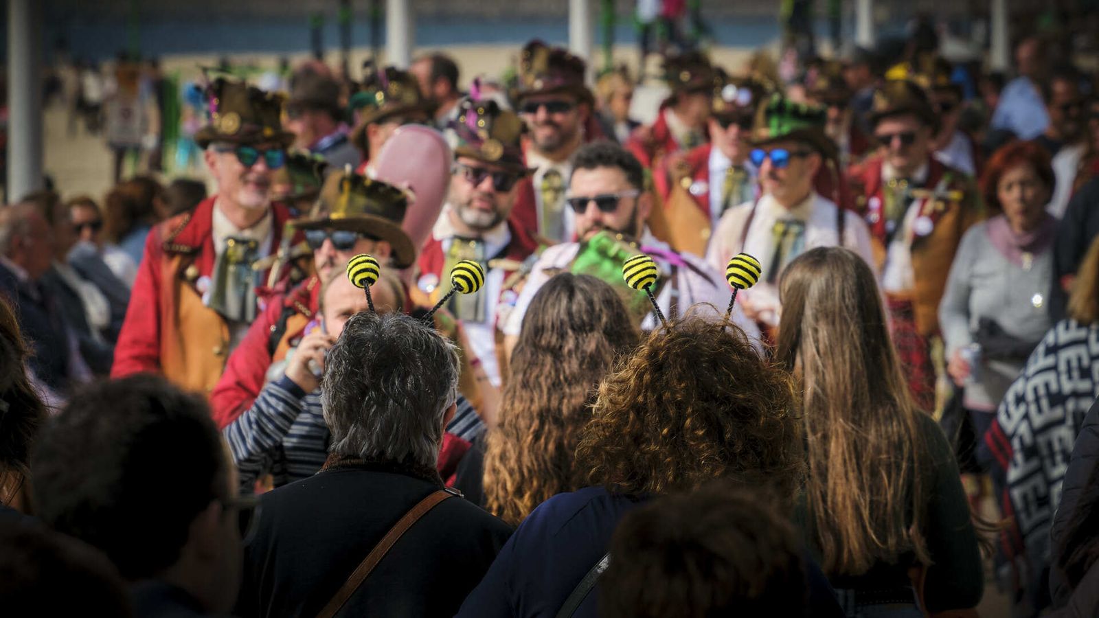 Batalla de Coplas en el Paseo Marítimo de Cádiz