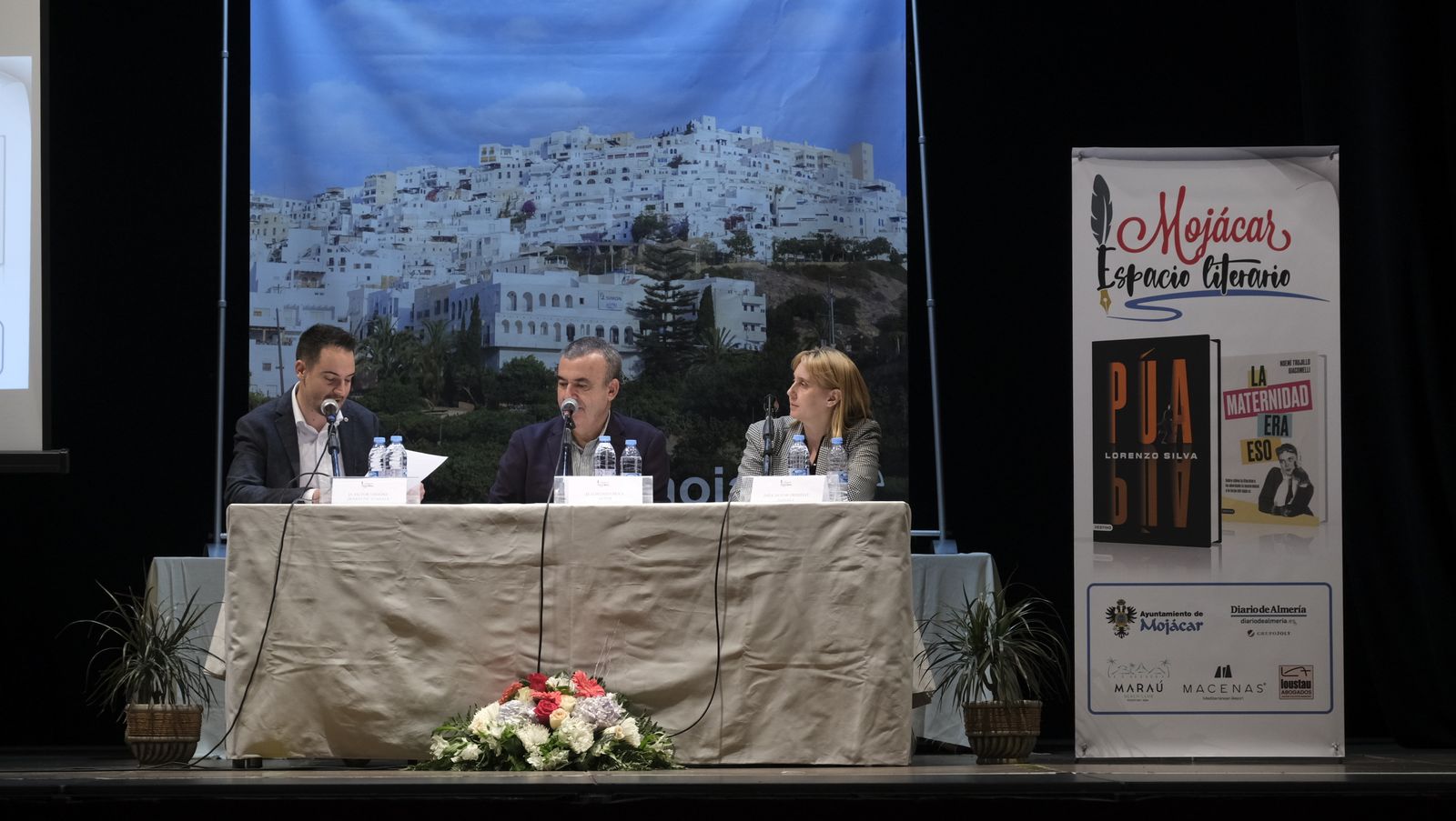 El Diario de los Libros con Lorenzo Silva y Noemí Trujillo, en Mojácar