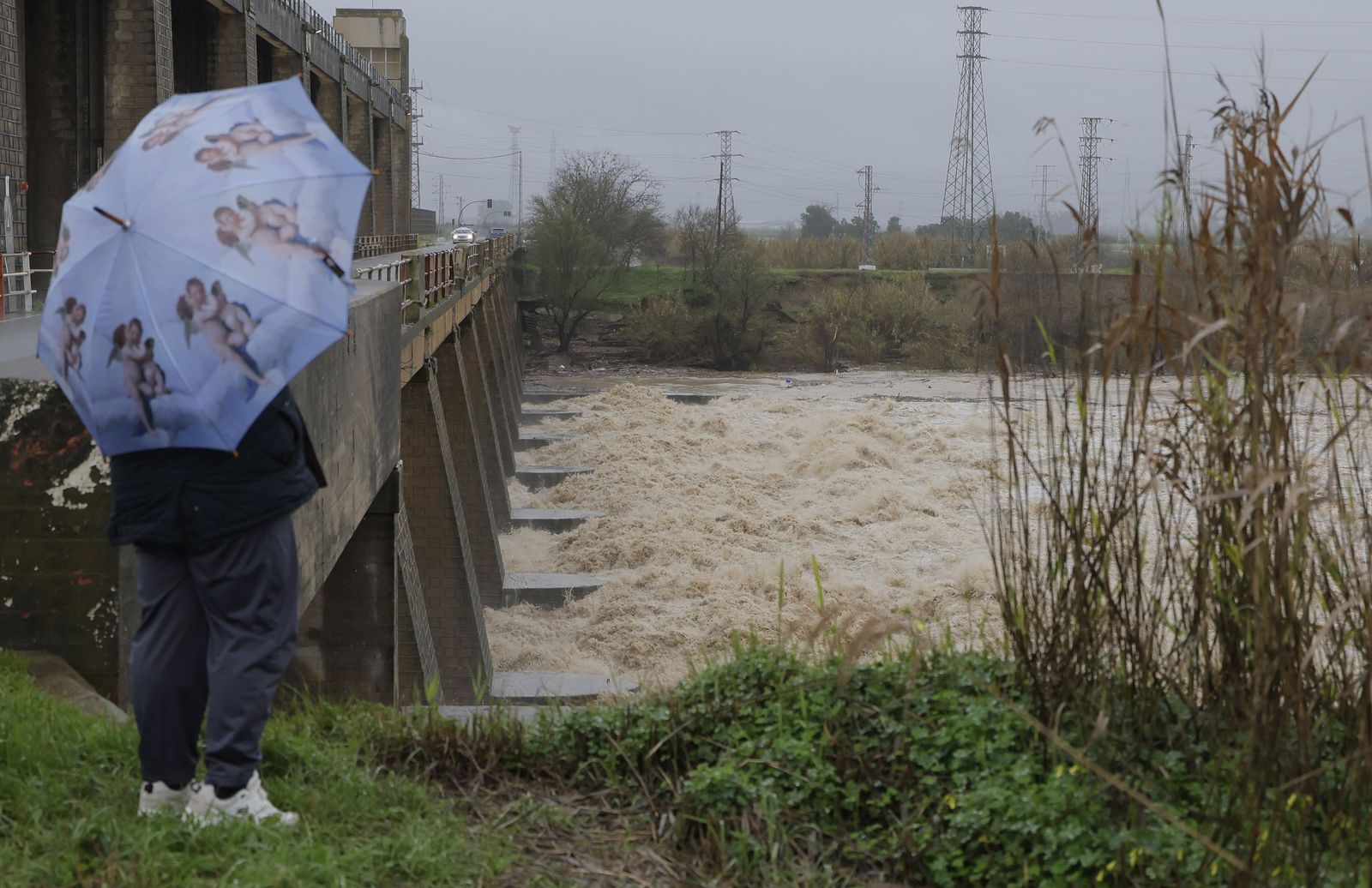 La provincia de Sevilla en alerta por las lluvias
