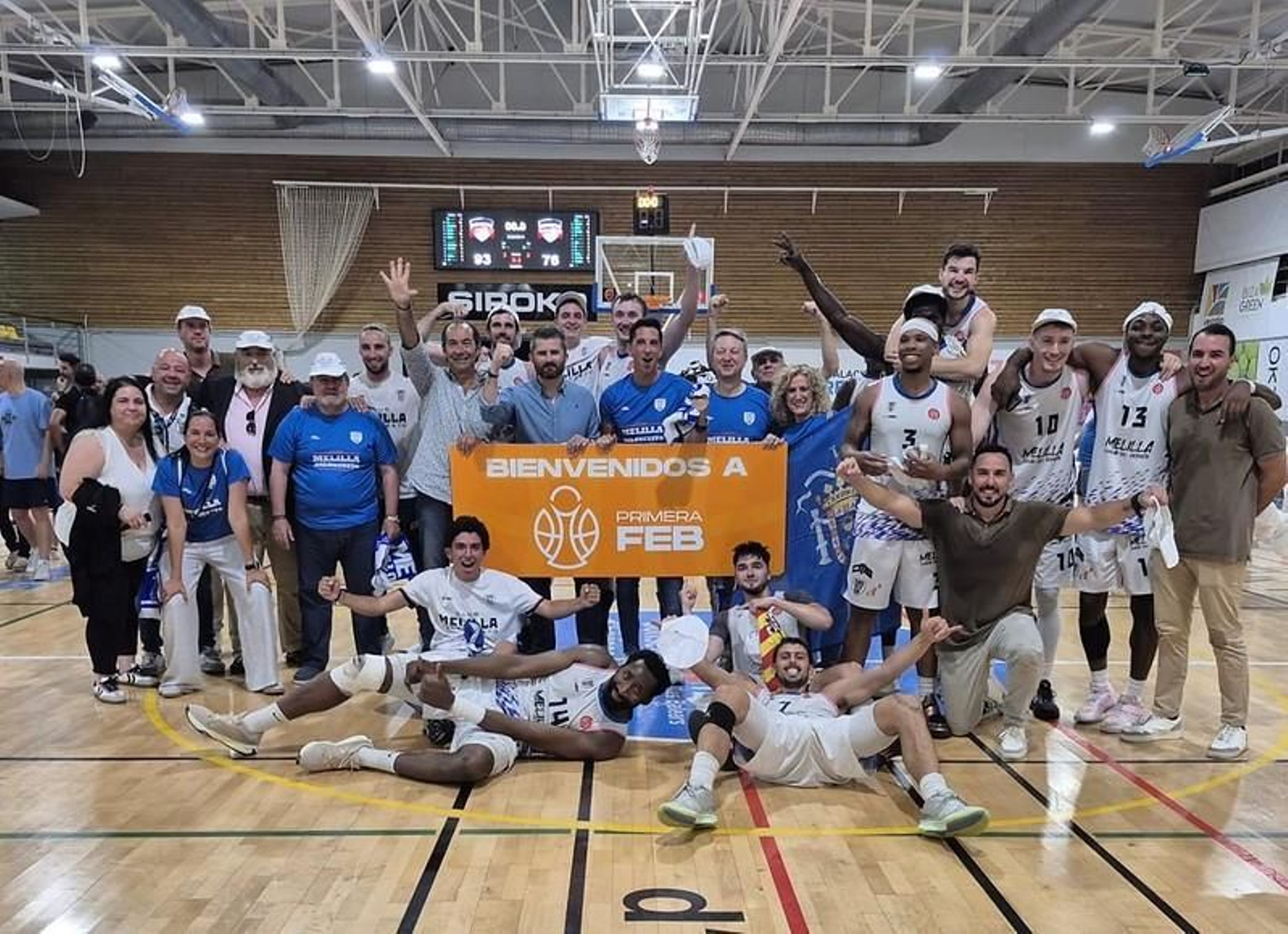 El Melilla de Morgan Stilma y Jeffry Godspower, a Primera FEB