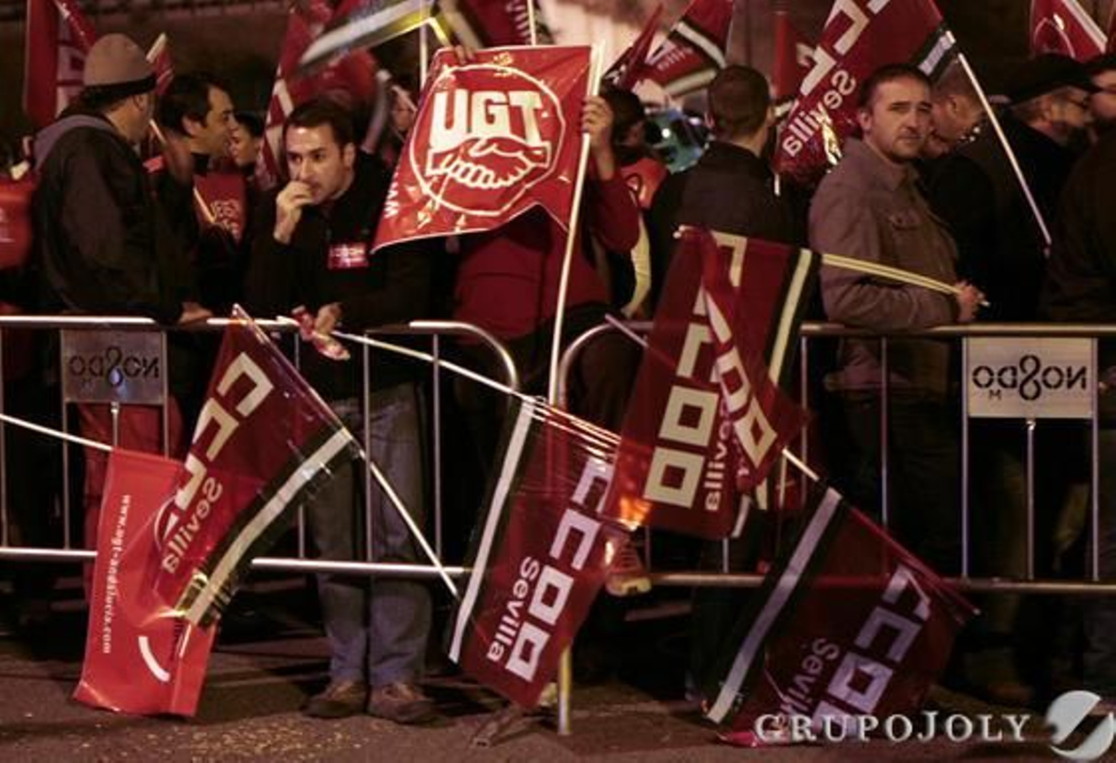Huelga general en Mercasevilla. 

Foto: Juan Carlos Muñoz