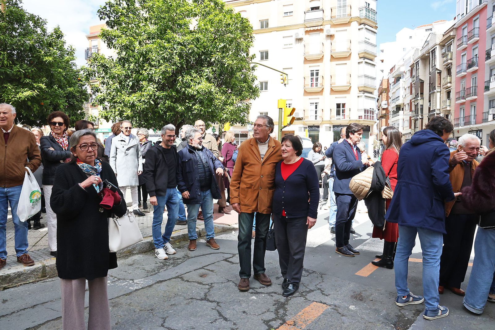 Las fotografías de la rotulación del Rincón de Juan Romero