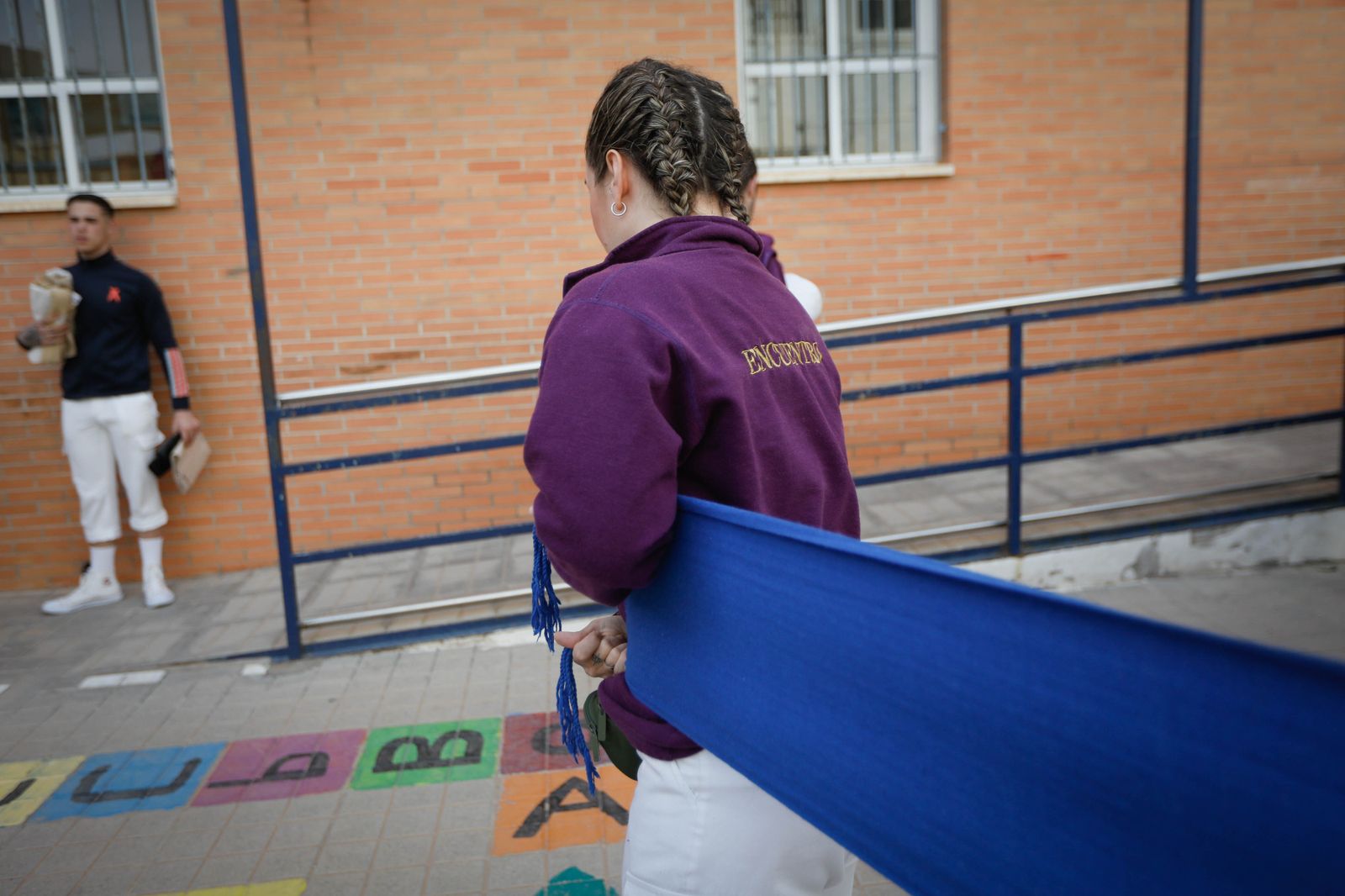 La procesión del Encuentro, en imágenes