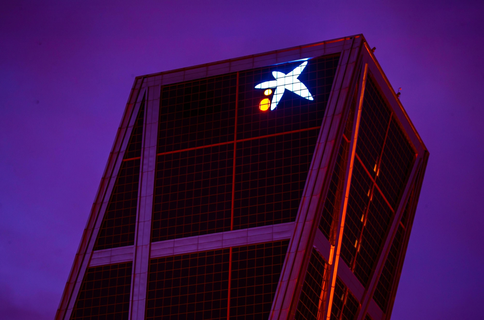 Sede de Caixabank en Madrid.