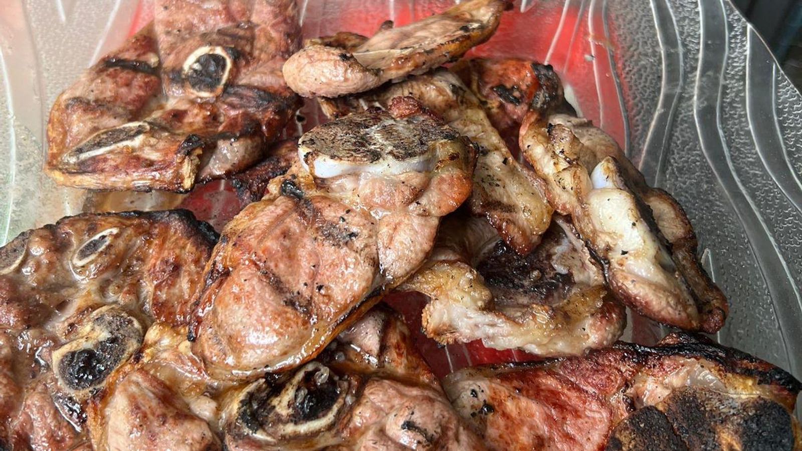 Plato de cordero segureño.