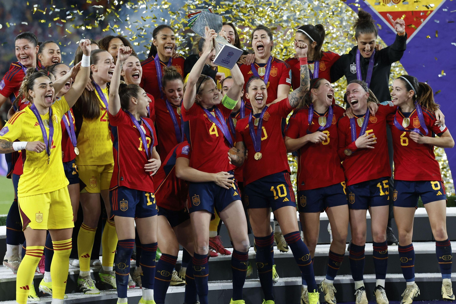 Las fotos del nuevo título de España en la Liga de Naciones