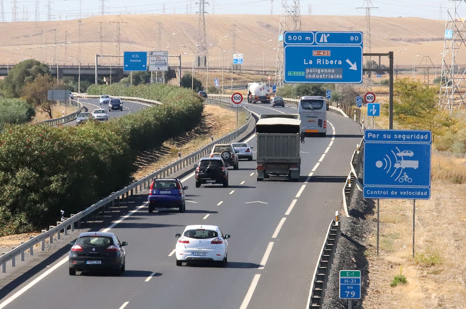 La A-49 será una de las carreteras más concurridas durante el puente.