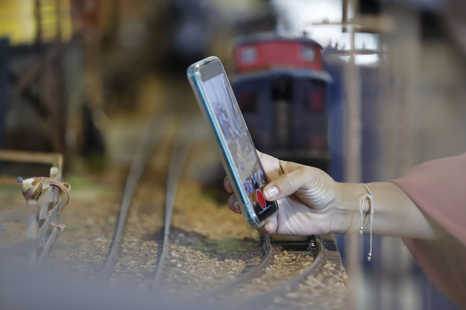 Imágenes de la exposición del 'Encuentro de Modelismo Ferroviario Huelva 2021',