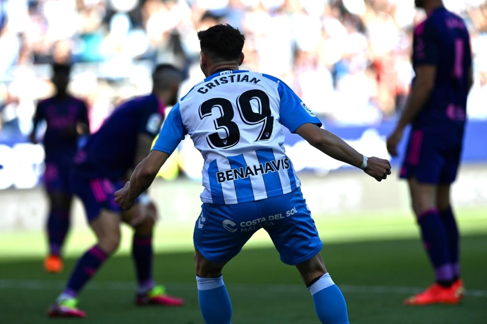 El Málaga - Cartagena, en fotos