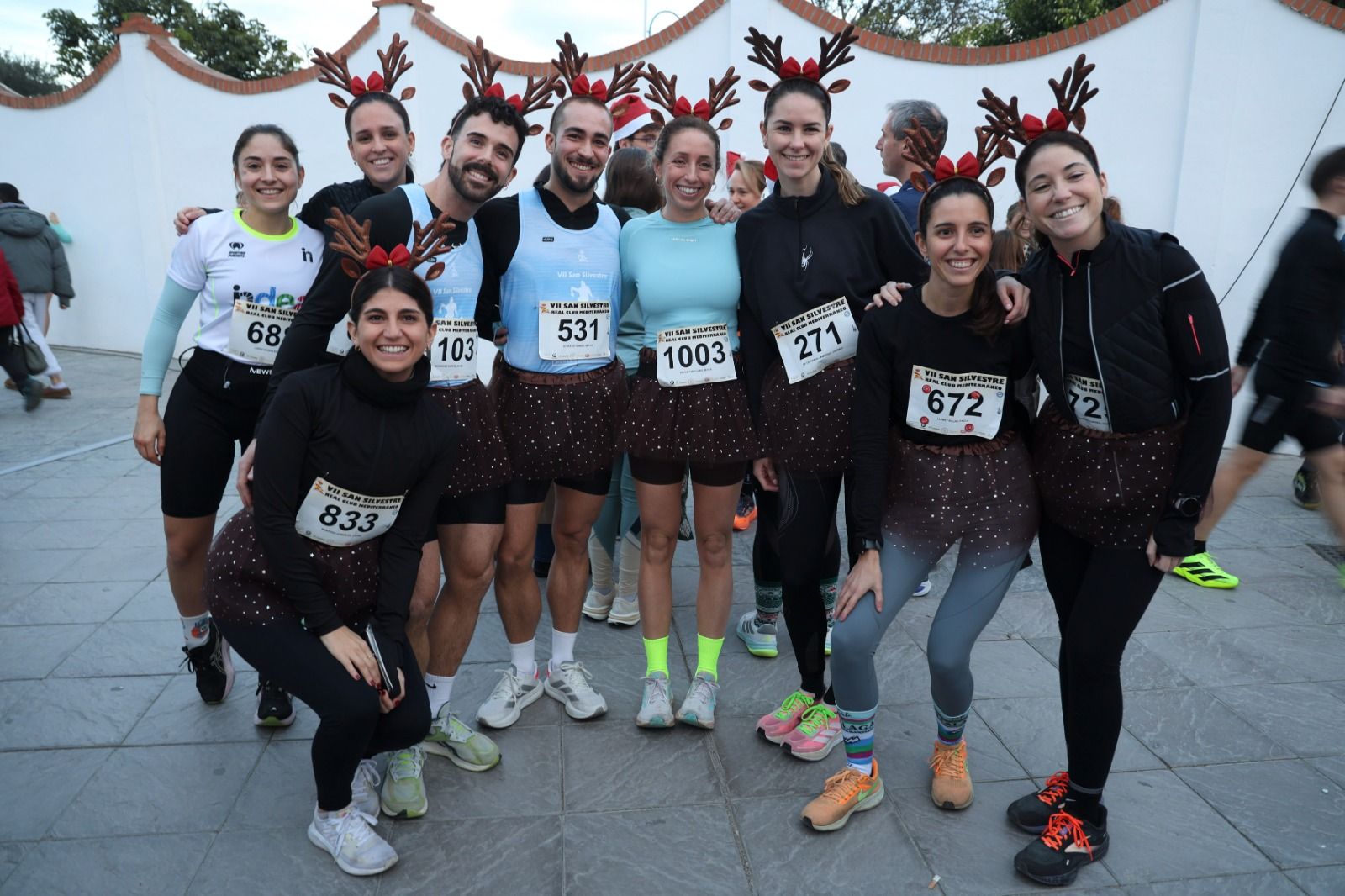 Las fotos de la San Silvestre del Real Club Mediterráneo en Málaga
